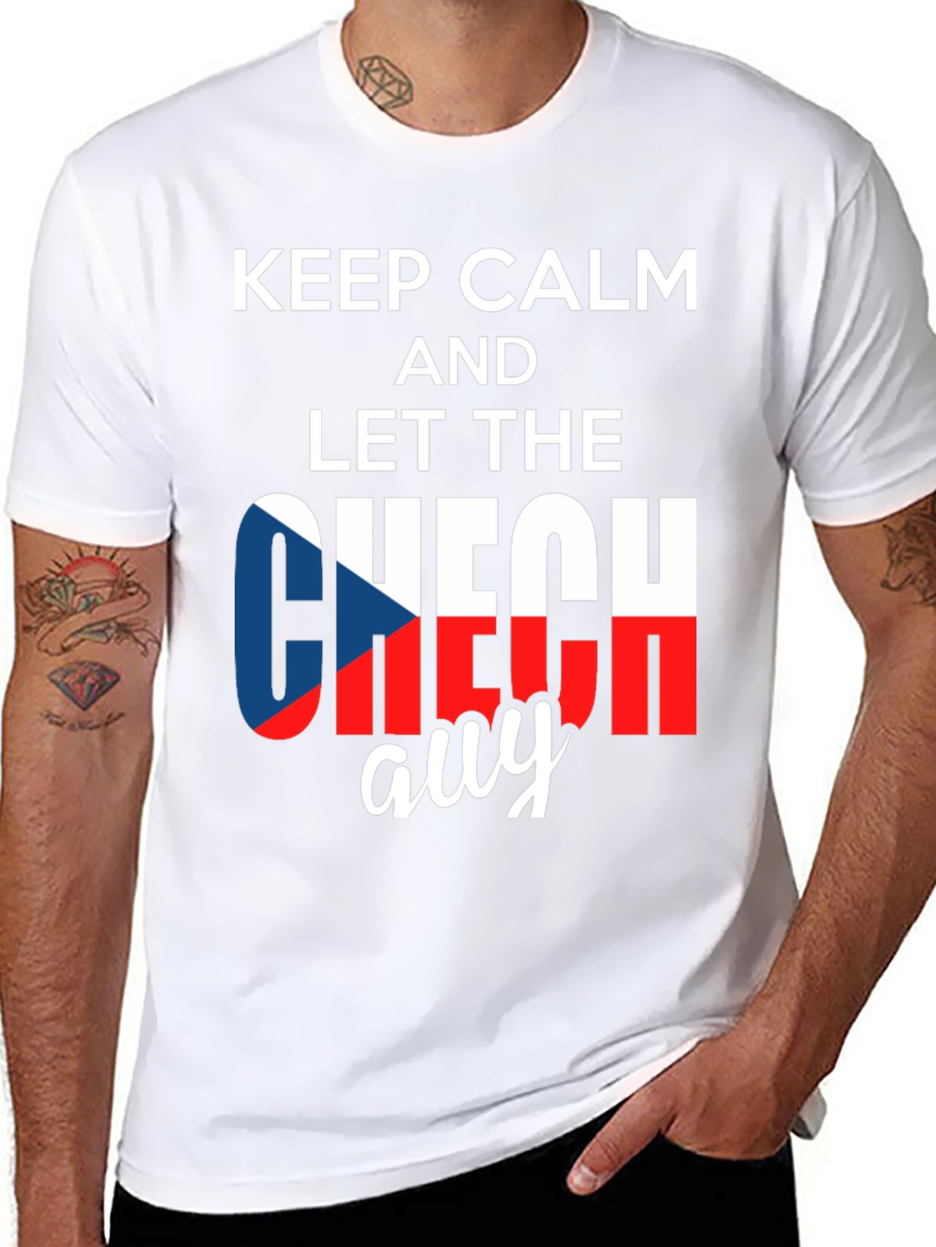Keep Calm Czech Guy T-Shirt