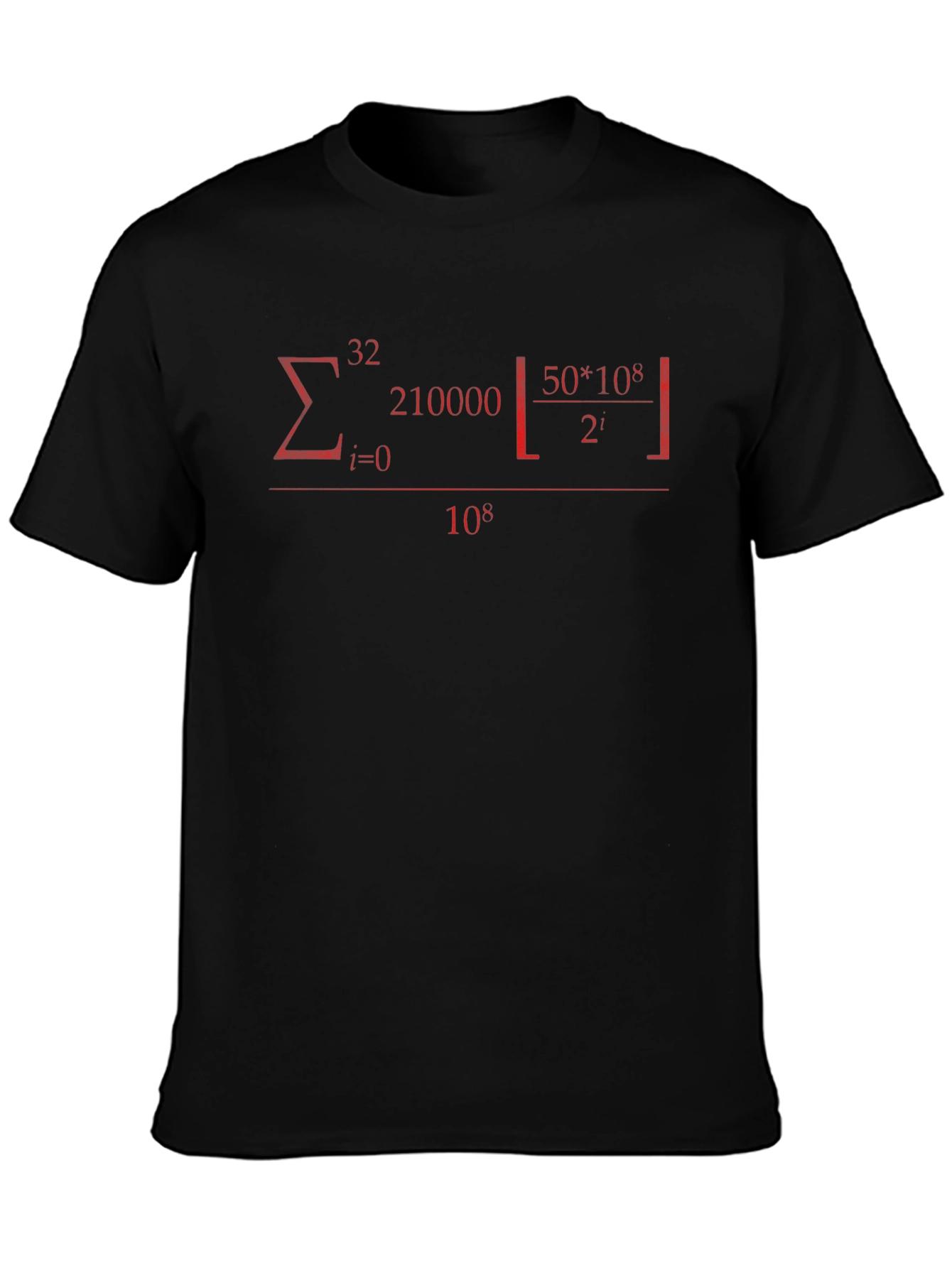 Math Equation Graphic T-Shirt