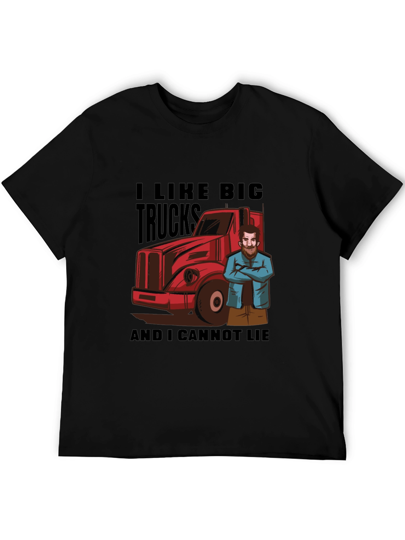 Big Trucks T-Shirt - Funny Trucker Tee