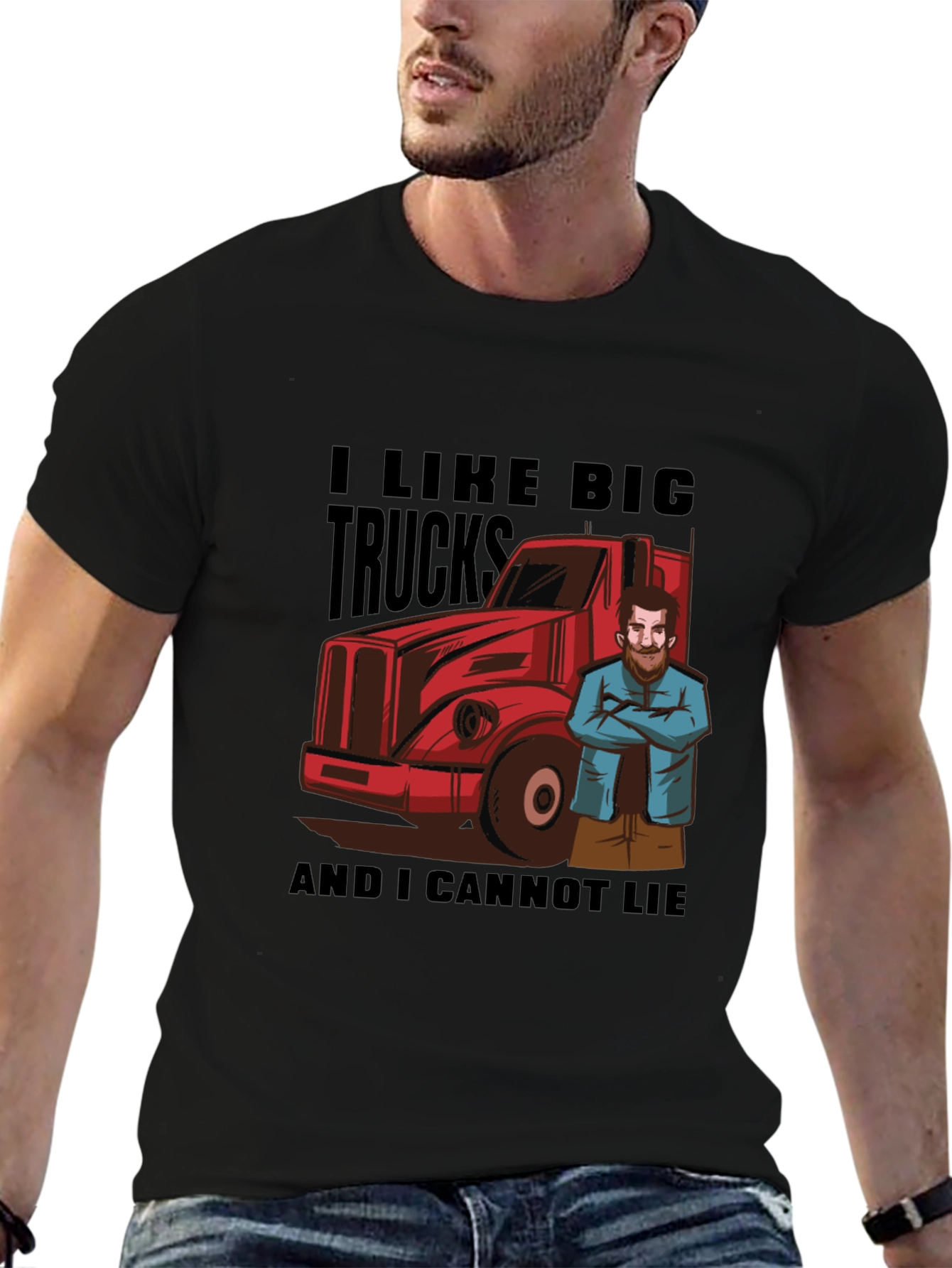 Big Trucks T-Shirt - Funny Trucker Tee