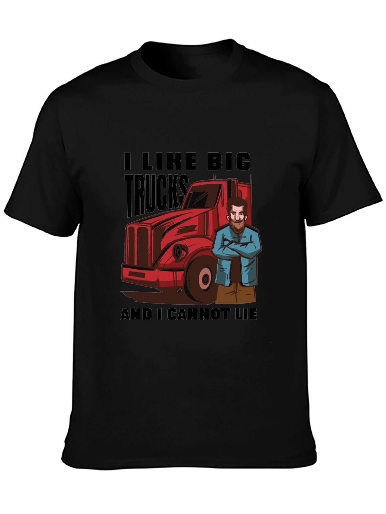Big Trucks T-Shirt - Funny Trucker Tee