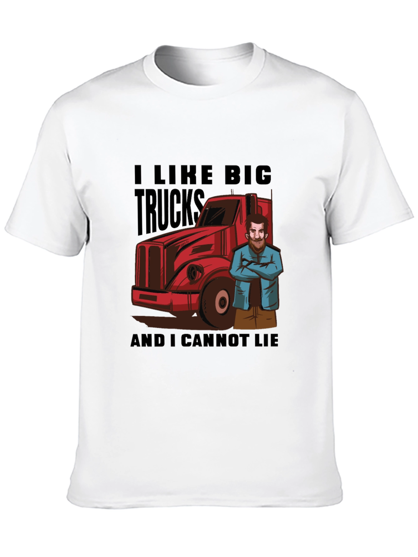 Big Trucks T-Shirt - Funny Trucker Tee