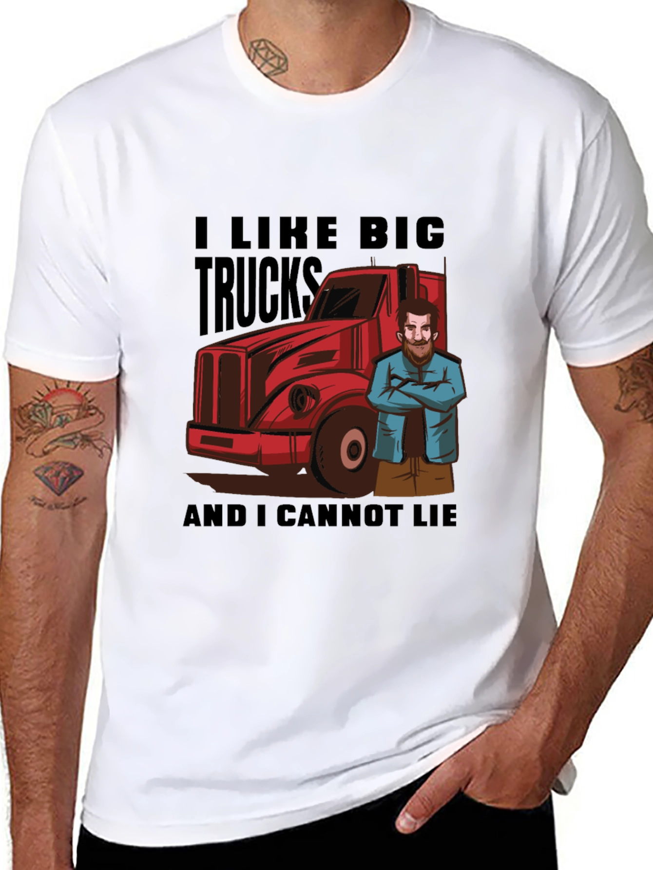 Big Trucks T-Shirt - Funny Trucker Tee
