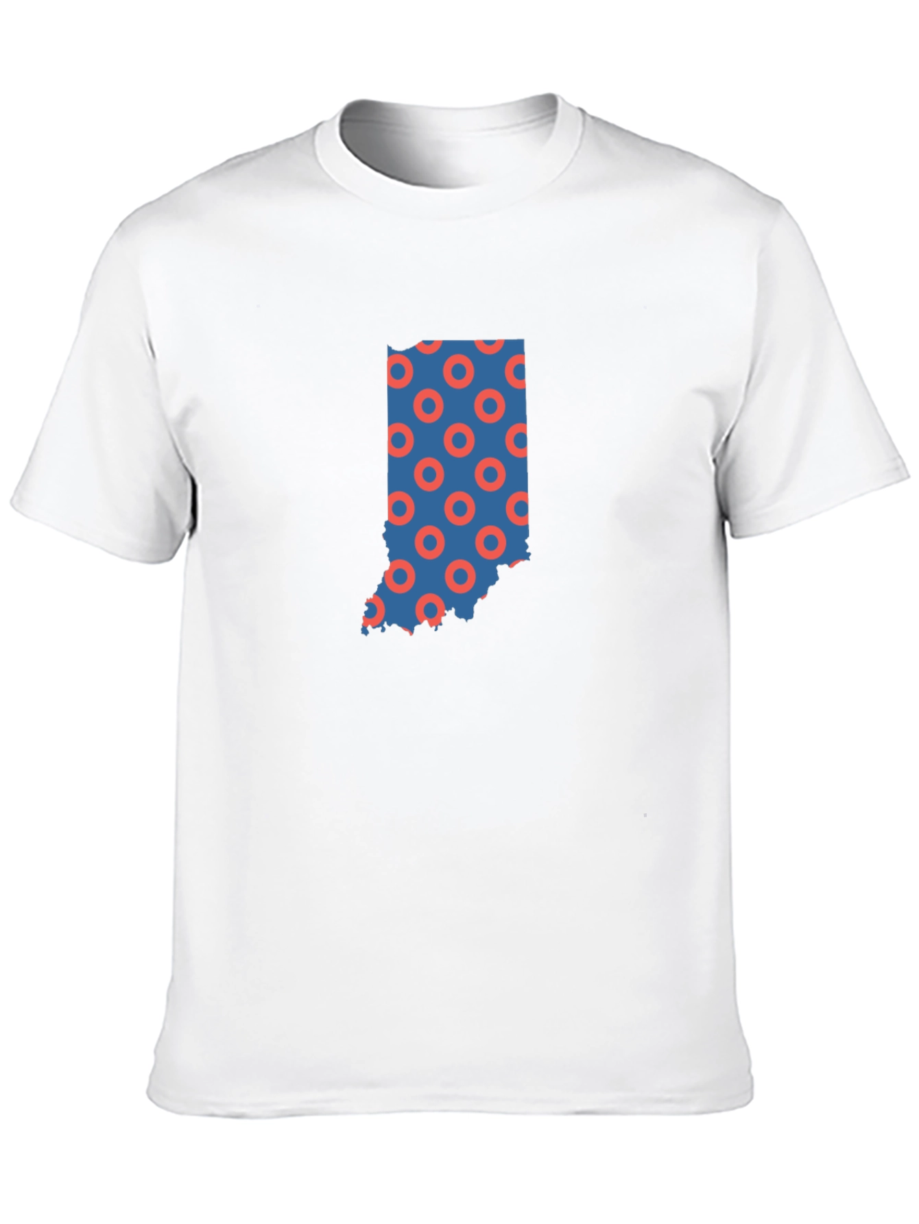 Indiana Doughnut Pattern Graphic Tee