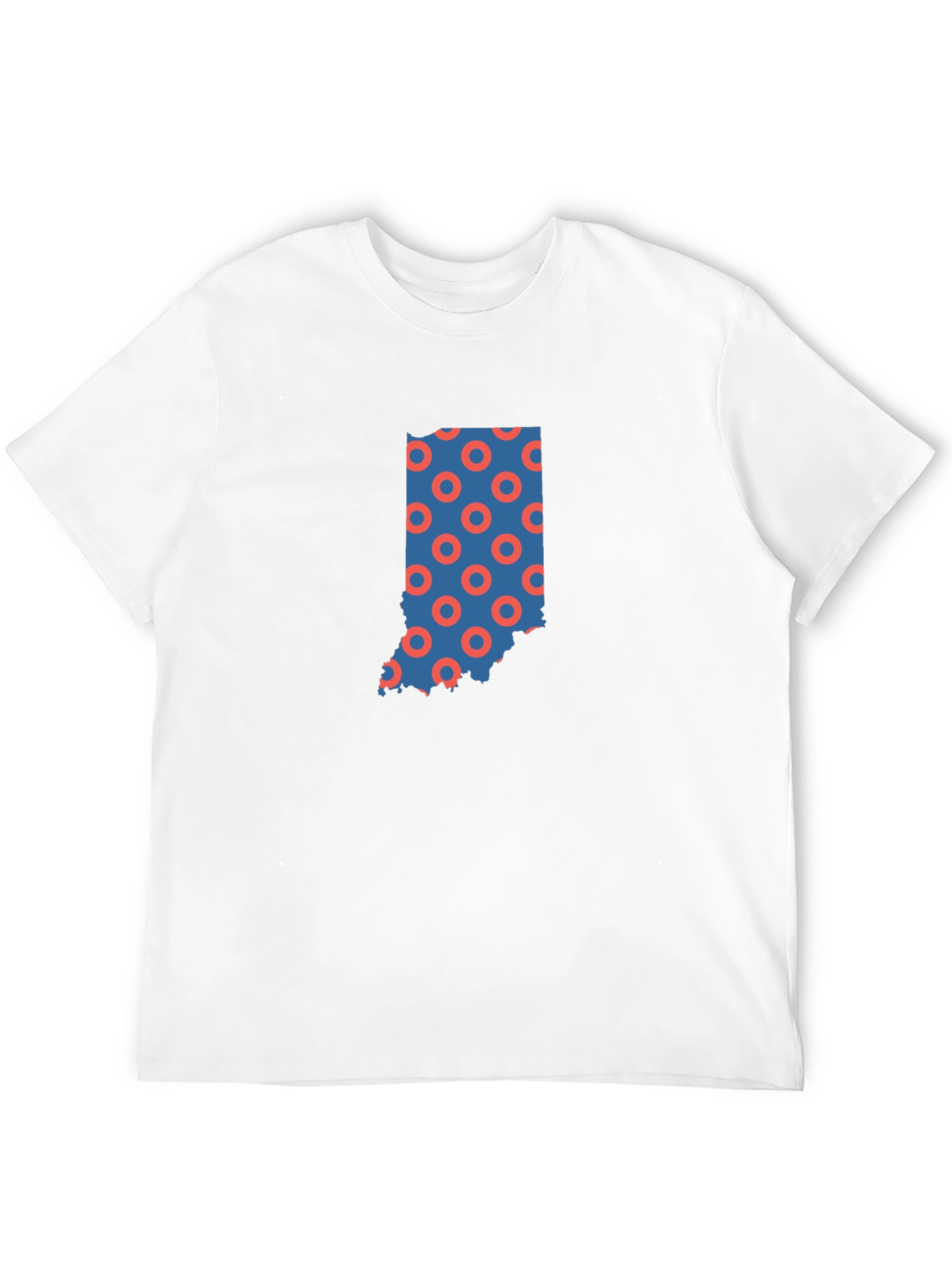 Indiana Doughnut Pattern Graphic Tee