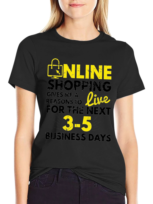 Online Shopping T-Shirt - Reasons to Live Graphic Tee