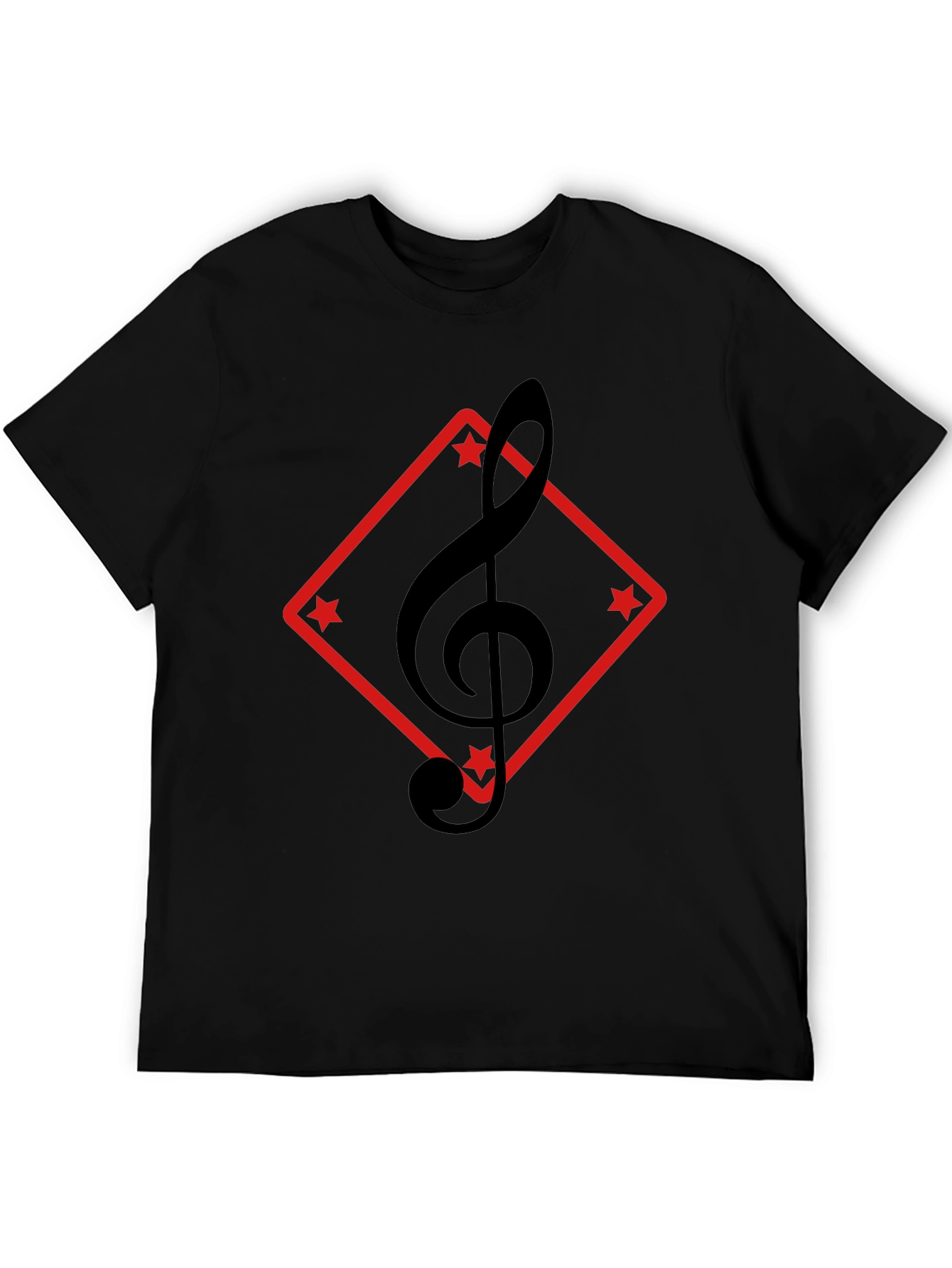 Musical Treble Clef Graphic Tee