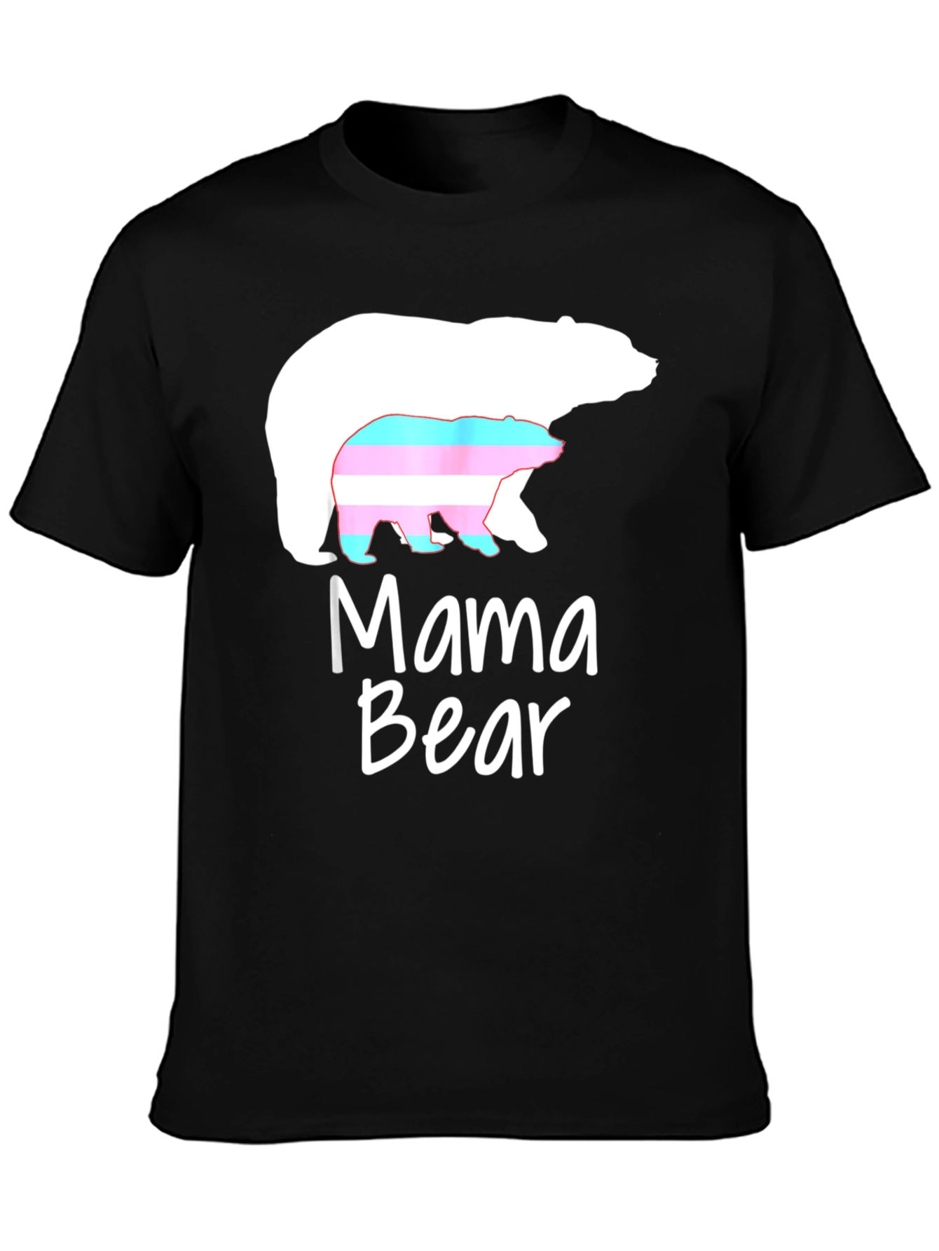 Mama Bear Transgender Pride T-Shirt