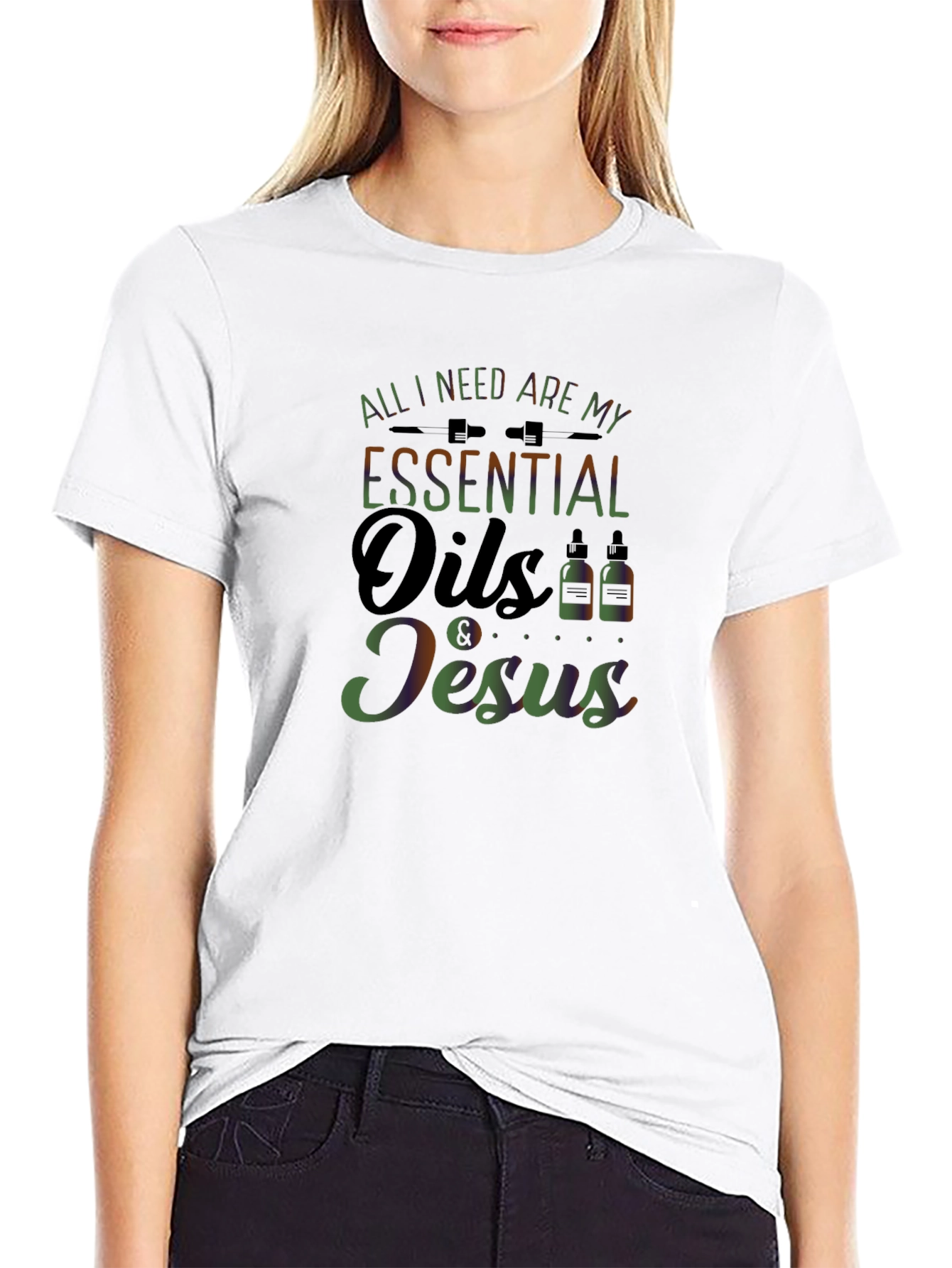 Essential Oils & Jesus T-Shirt