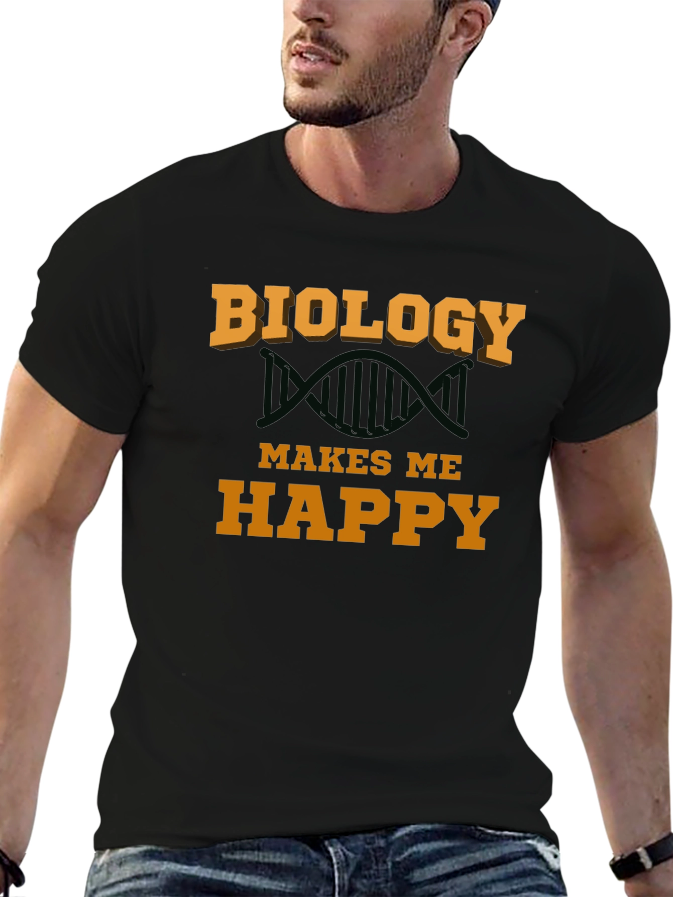 Biology Makes Me Happy T-Shirt