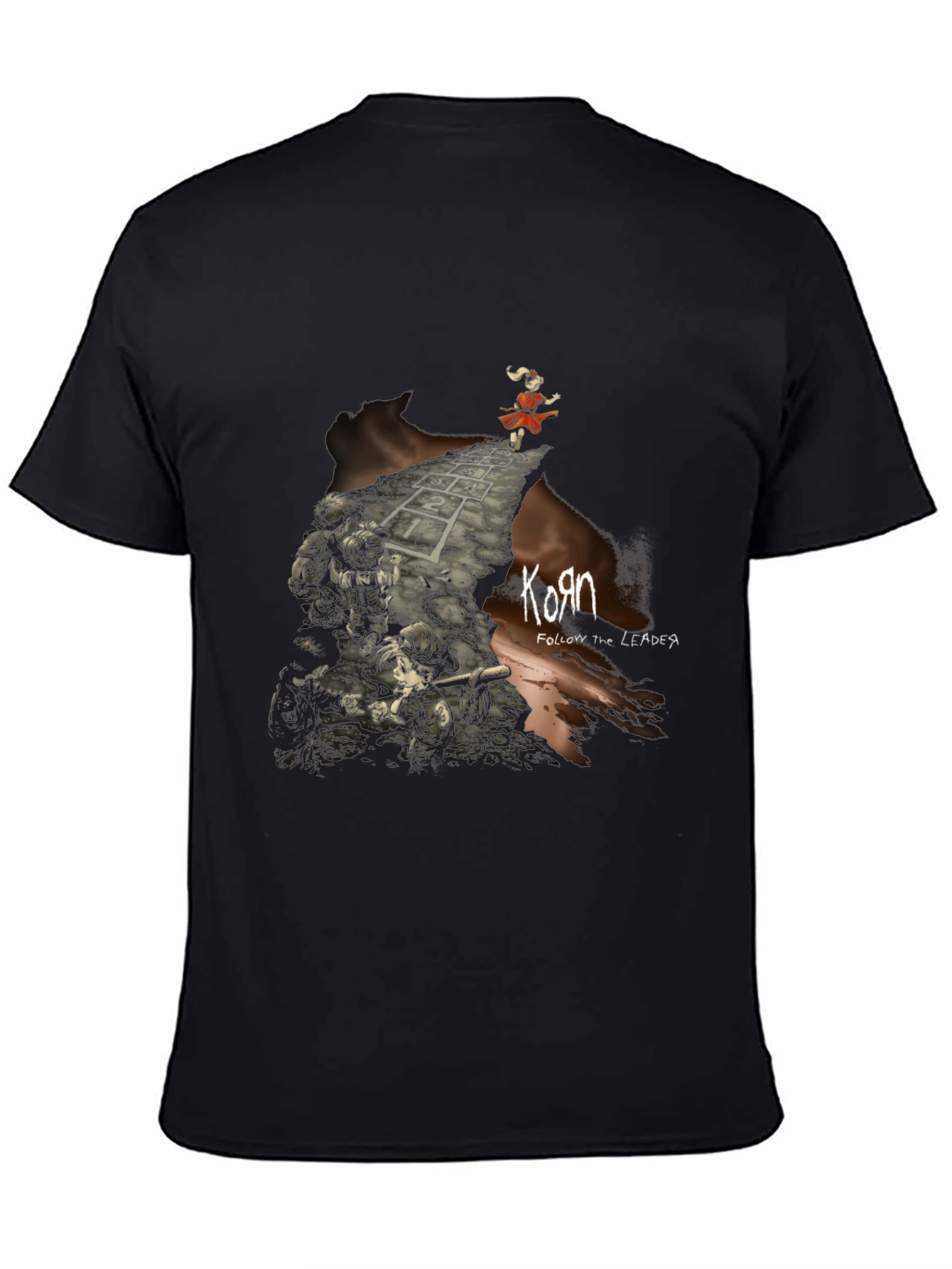Korn Follow The Leader Graphic Tee - Black