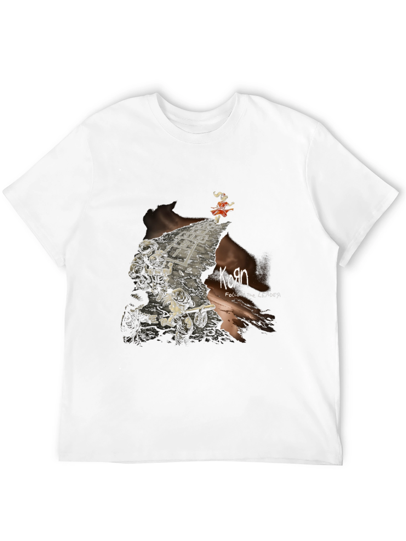 Korn Follow The Leader Graphic Tee - Black