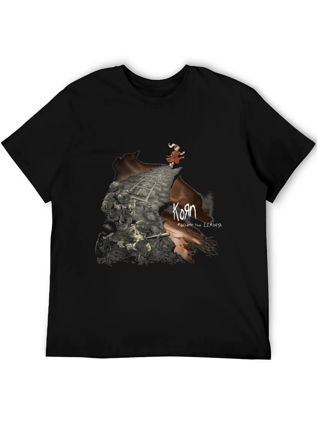Korn Follow The Leader Graphic Tee - Black