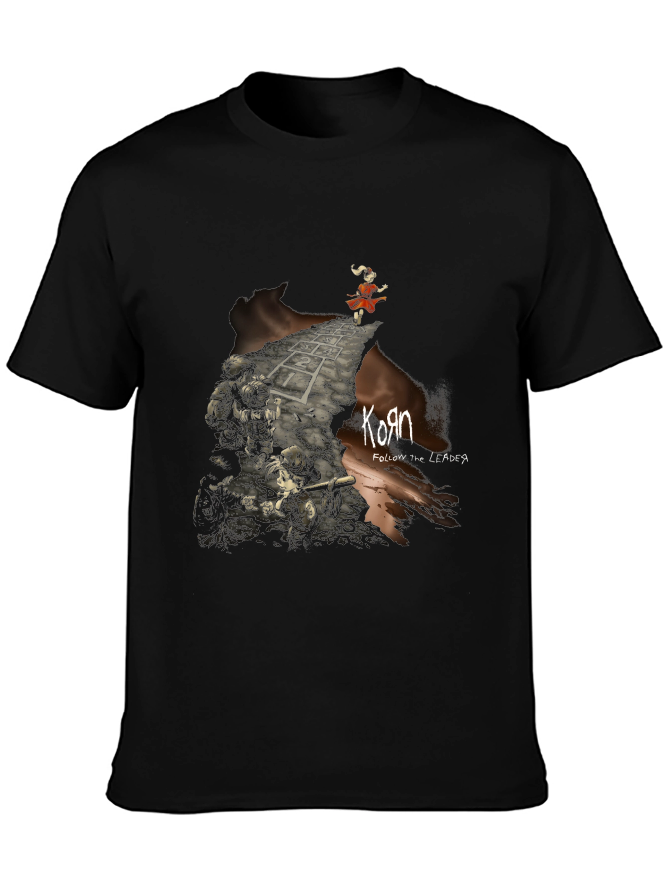 Korn Follow The Leader Graphic Tee - Black