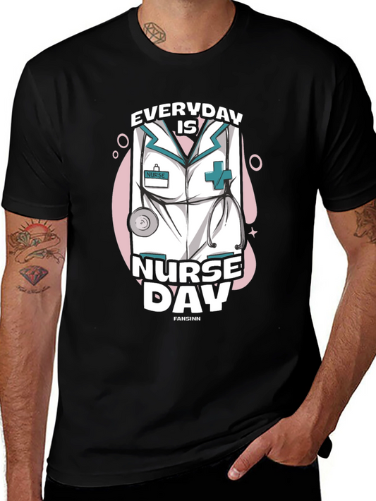 Everyday is Nurse Day T-Shirt - Black