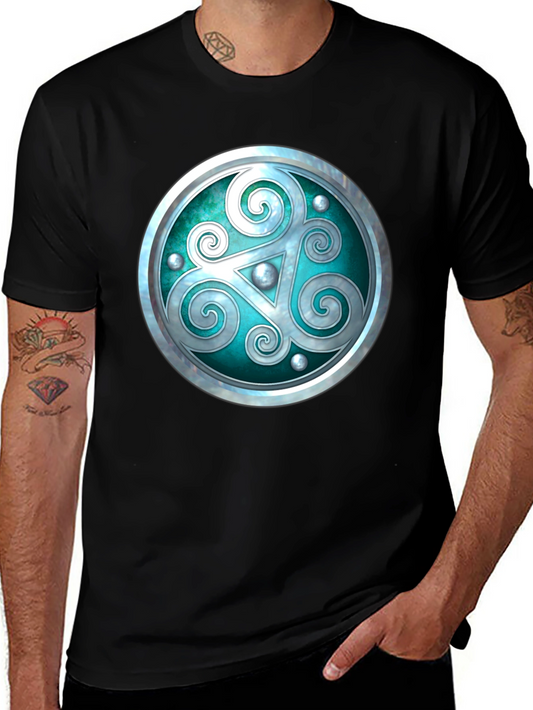 Celtic Triskele T-Shirt: Ancient Symbol Style