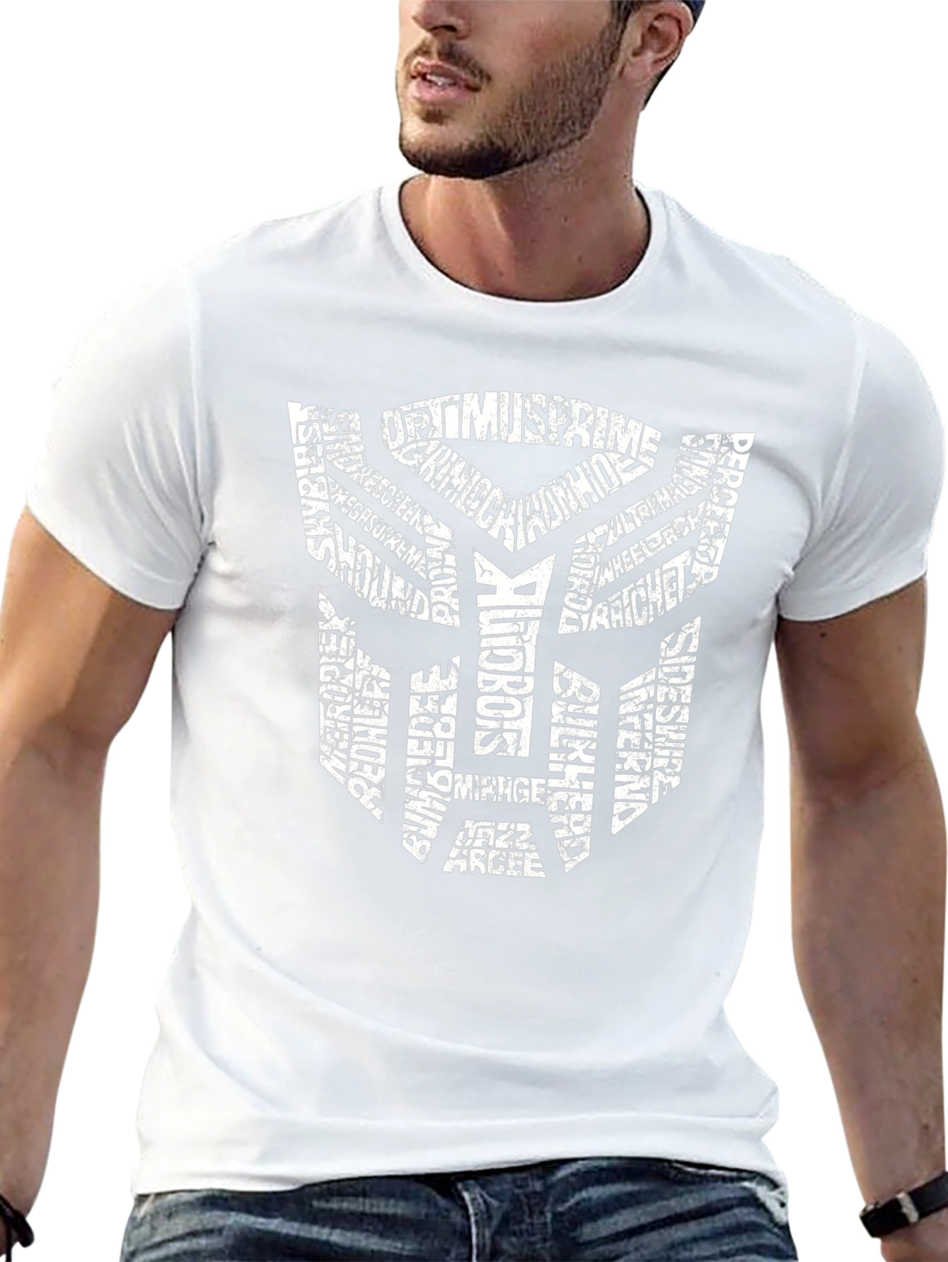 Transformers Autobots Word Art T-Shirt