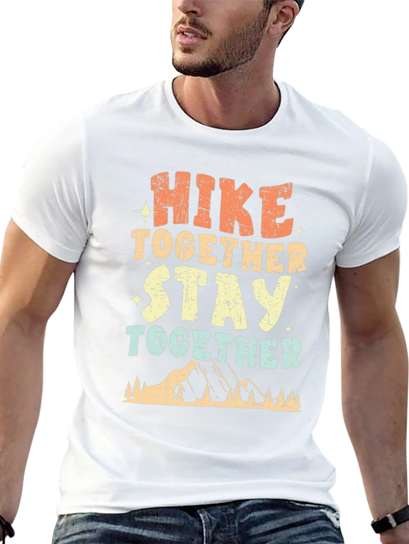 Hike Together Stay Together Graphic Tee