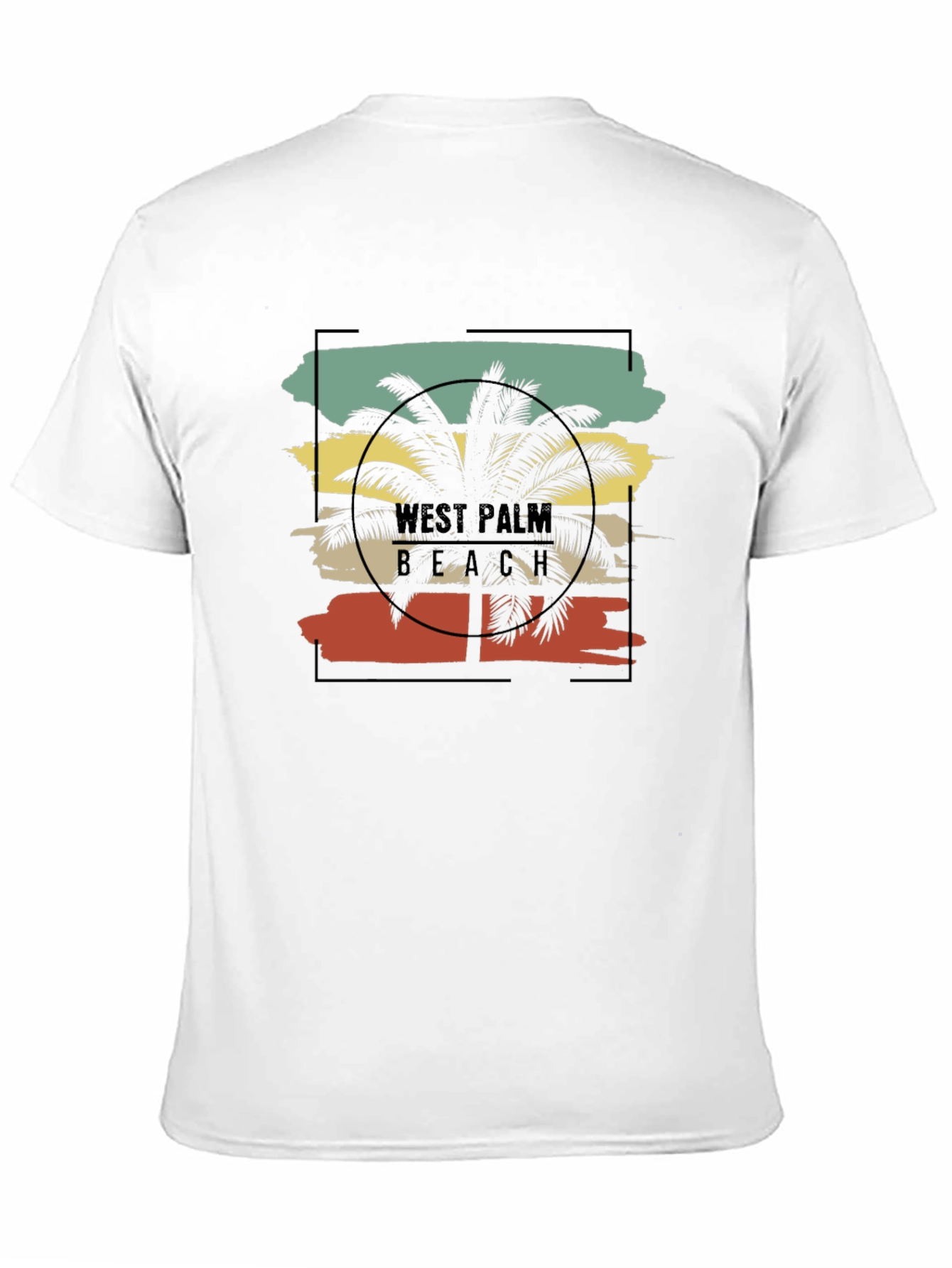 West Palm Beach Palm Tree Graphic Tee