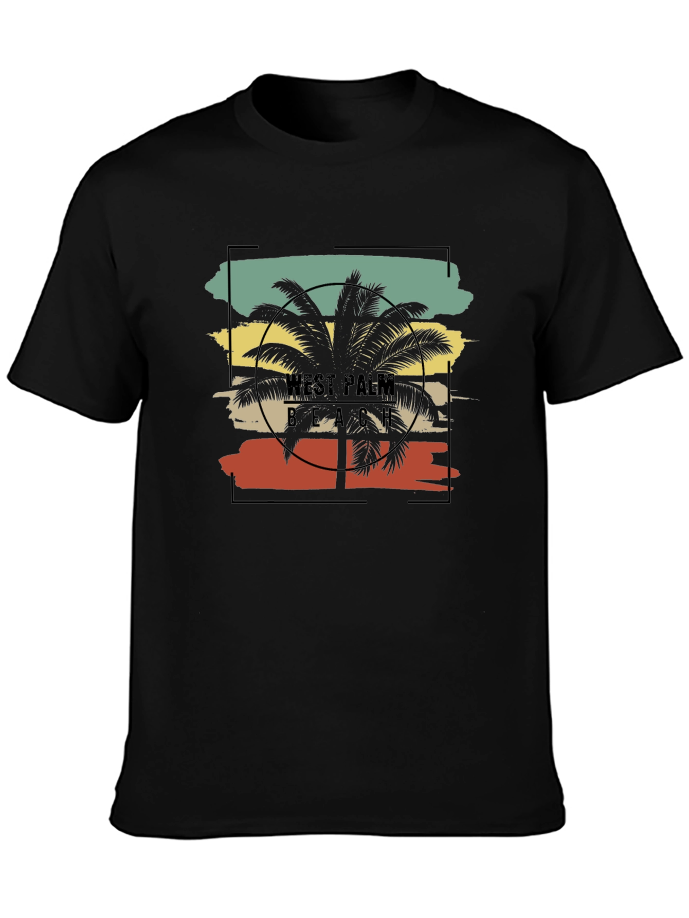 West Palm Beach Palm Tree Graphic Tee