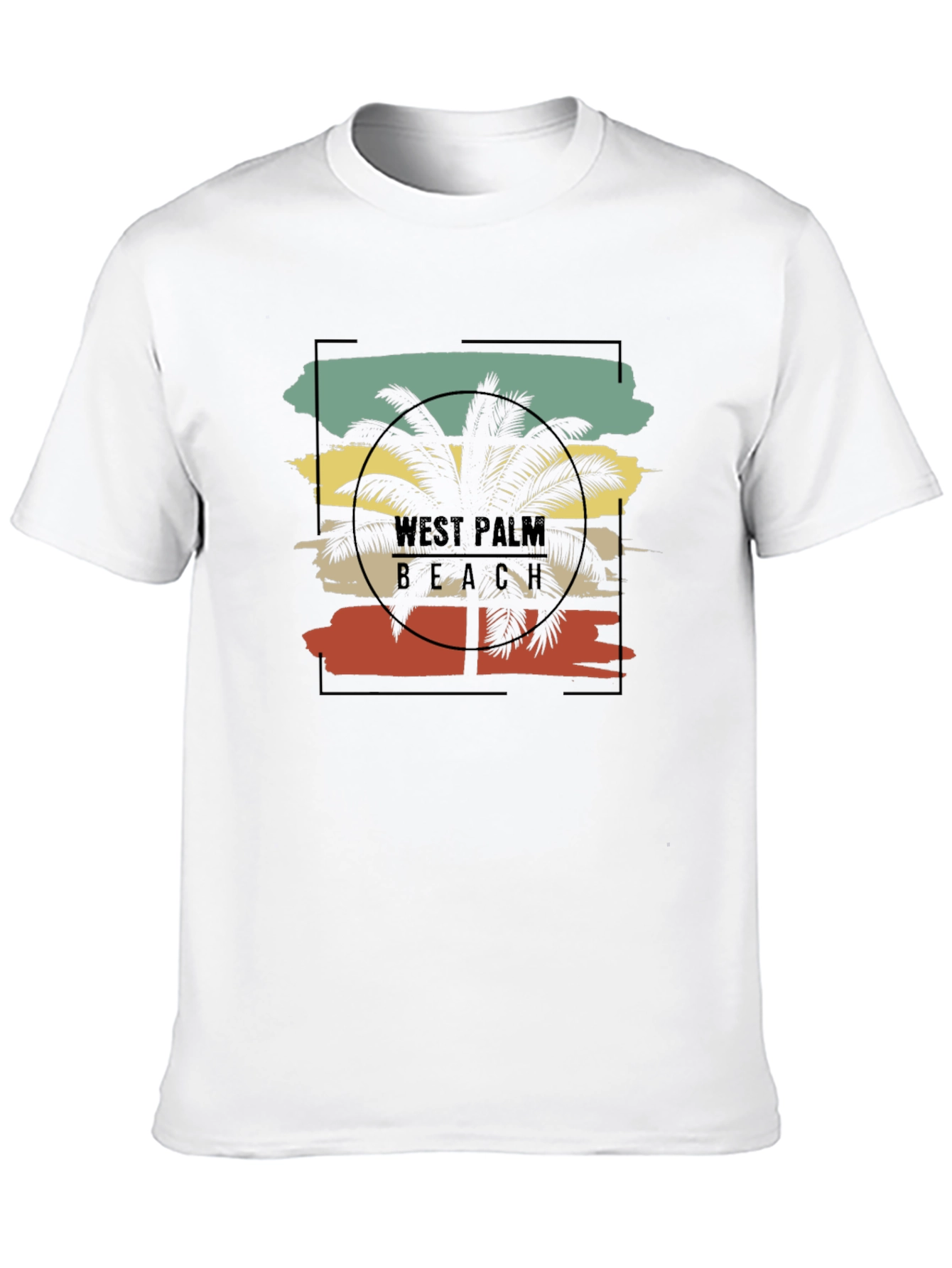 West Palm Beach Palm Tree Graphic Tee