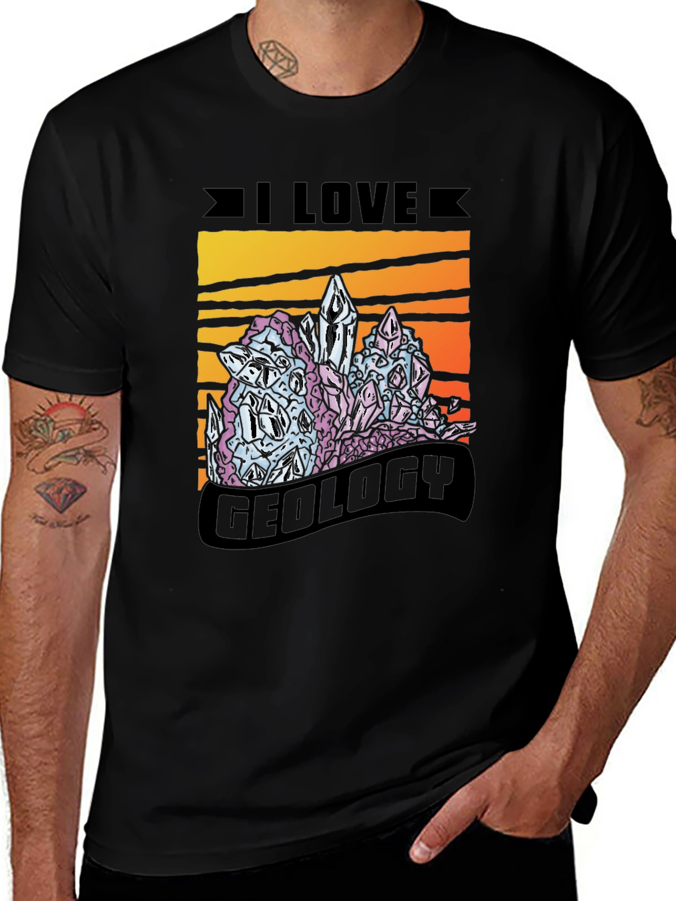 I Love Geology Graphic T-Shirt