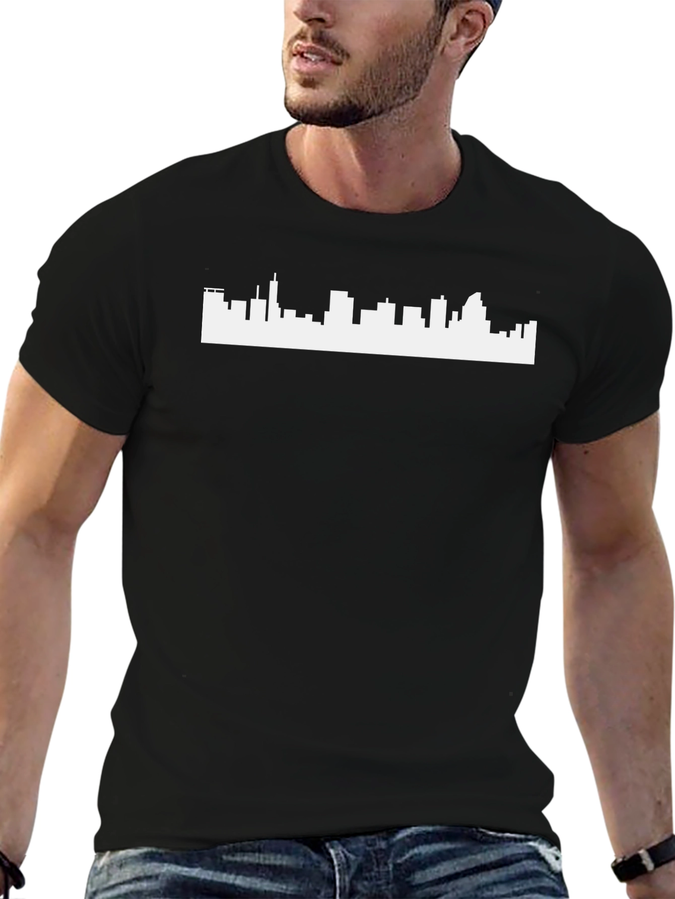 Cityscape T-Shirt - Modern Graphic Tee