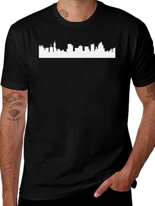 Cityscape T-Shirt - Modern Graphic Tee