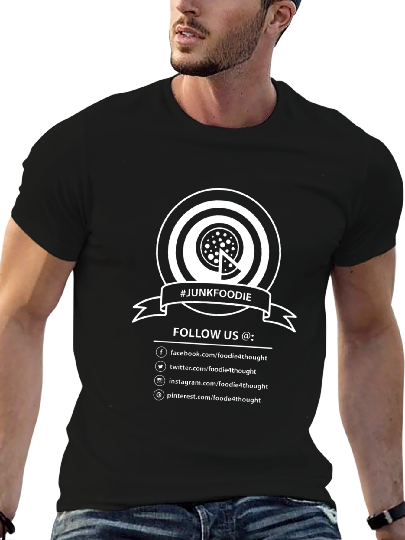 Junk Foodie T-Shirt - Social Media Inspired Design