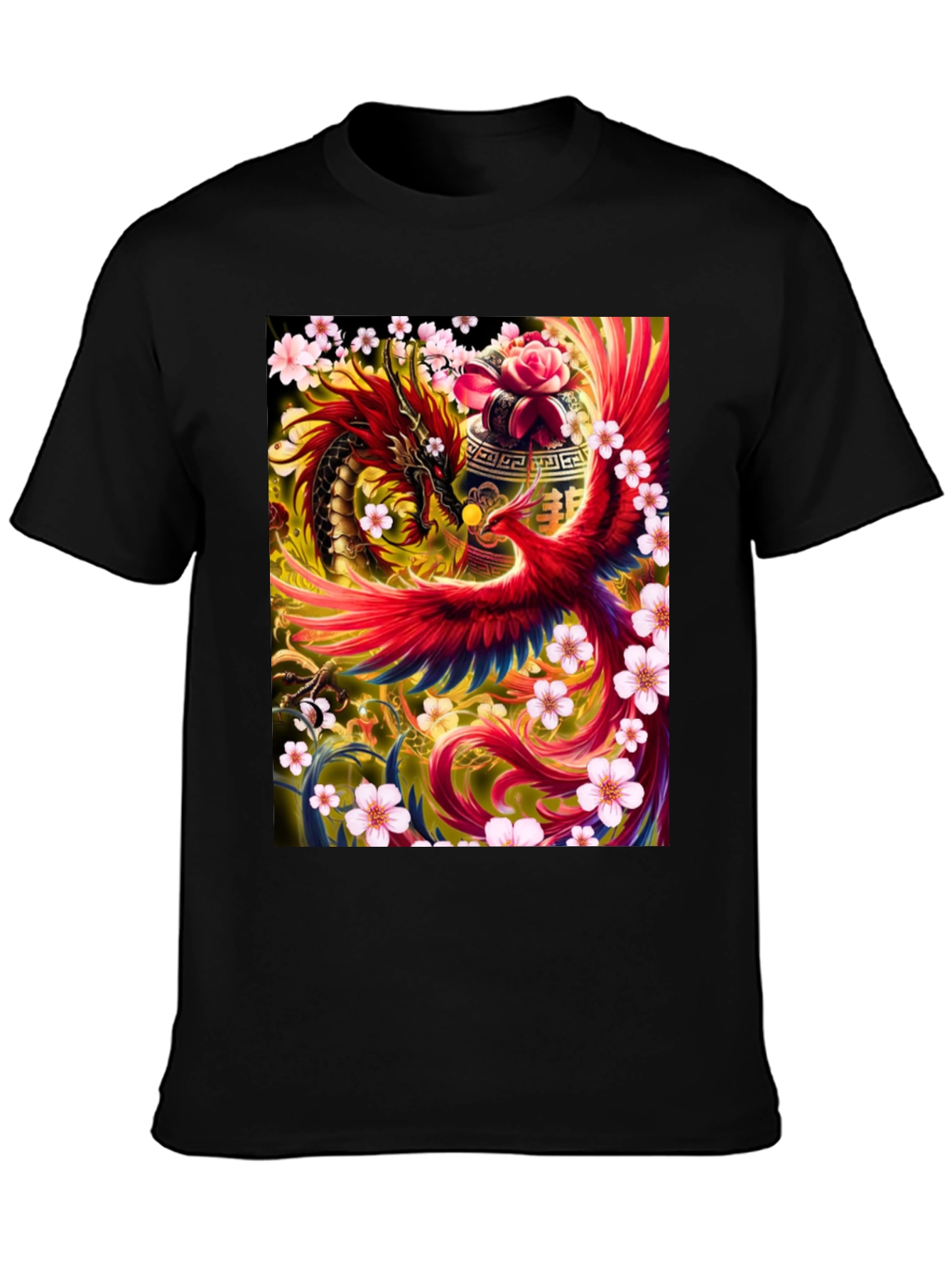 Dragon & Phoenix Graphic Tee