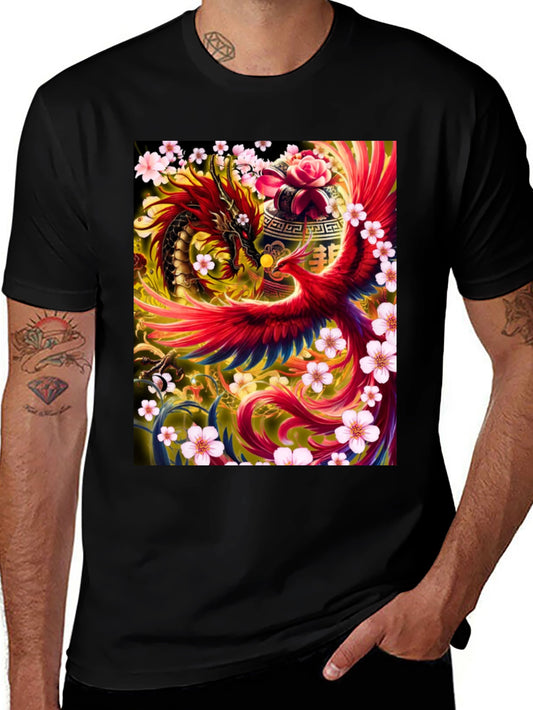 Dragon & Phoenix Graphic Tee