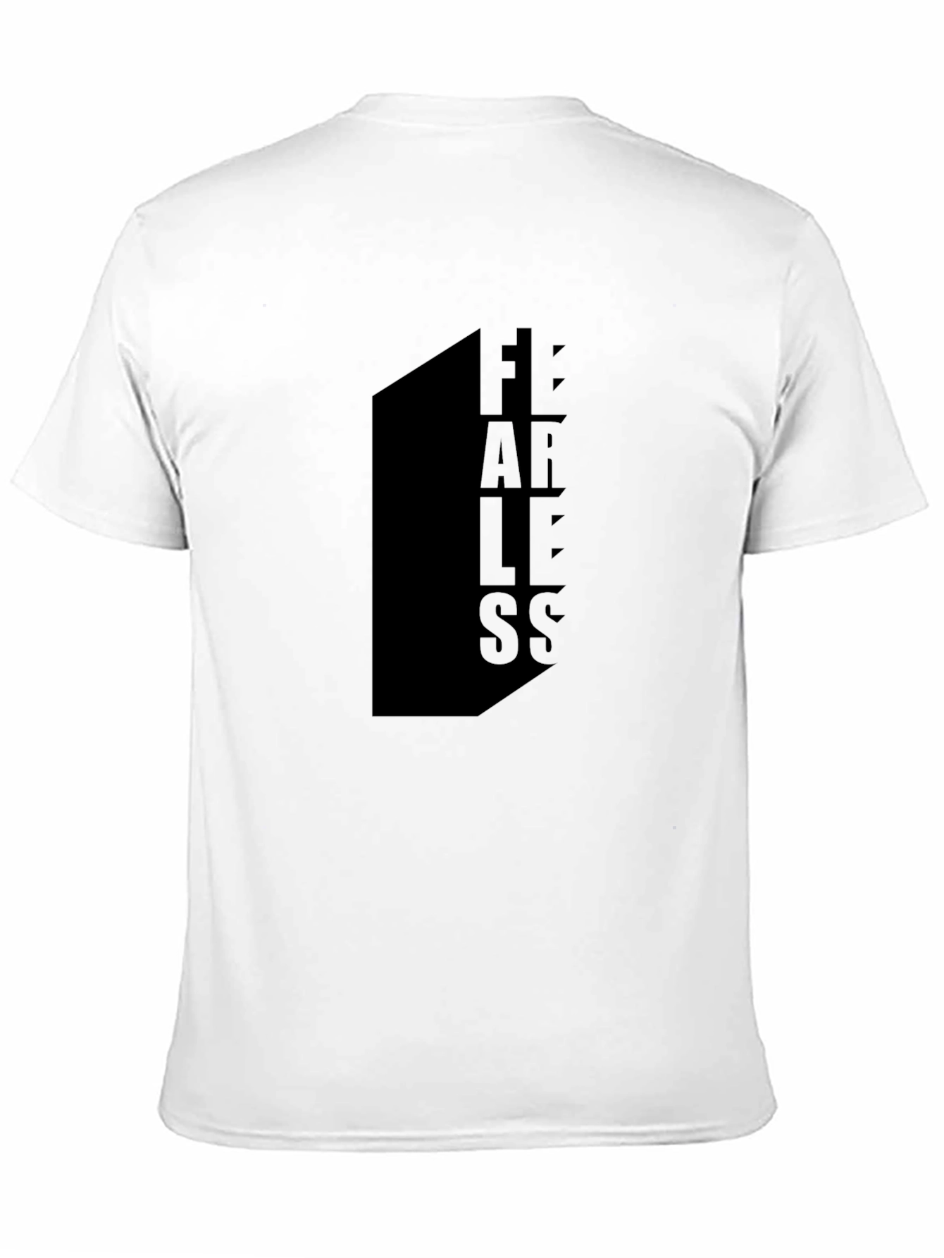 Fearless Black Graphic Tee