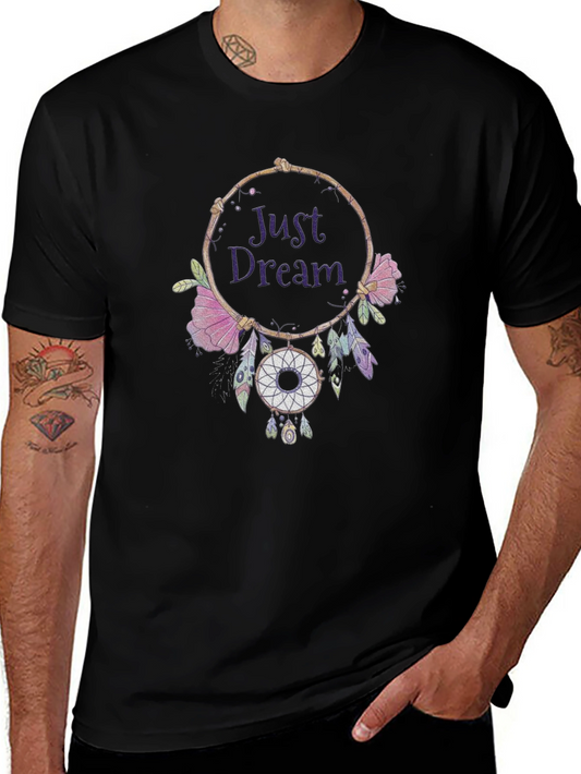 Just Dream Dreamcatcher Graphic Tee - Black