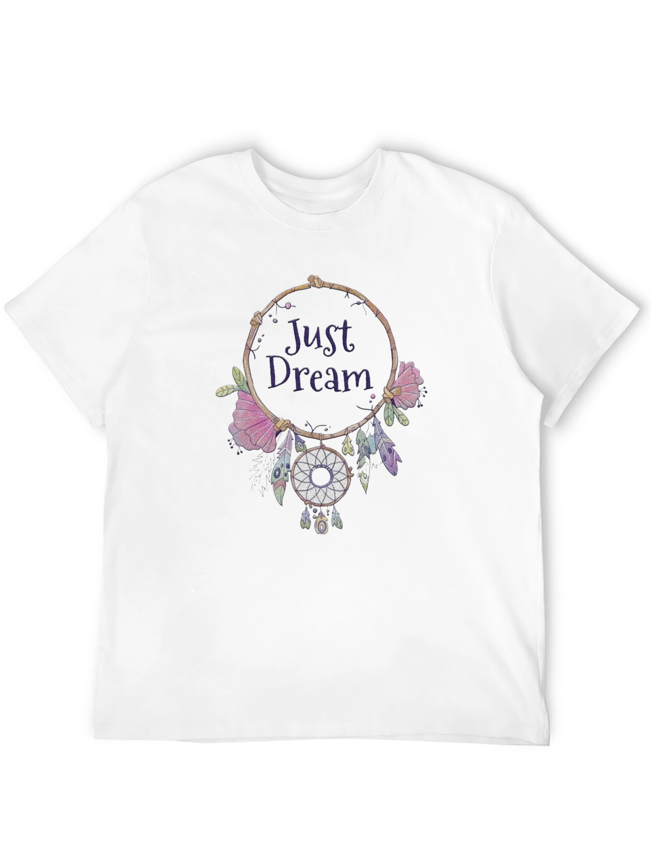 Just Dream Dreamcatcher Graphic Tee - Black