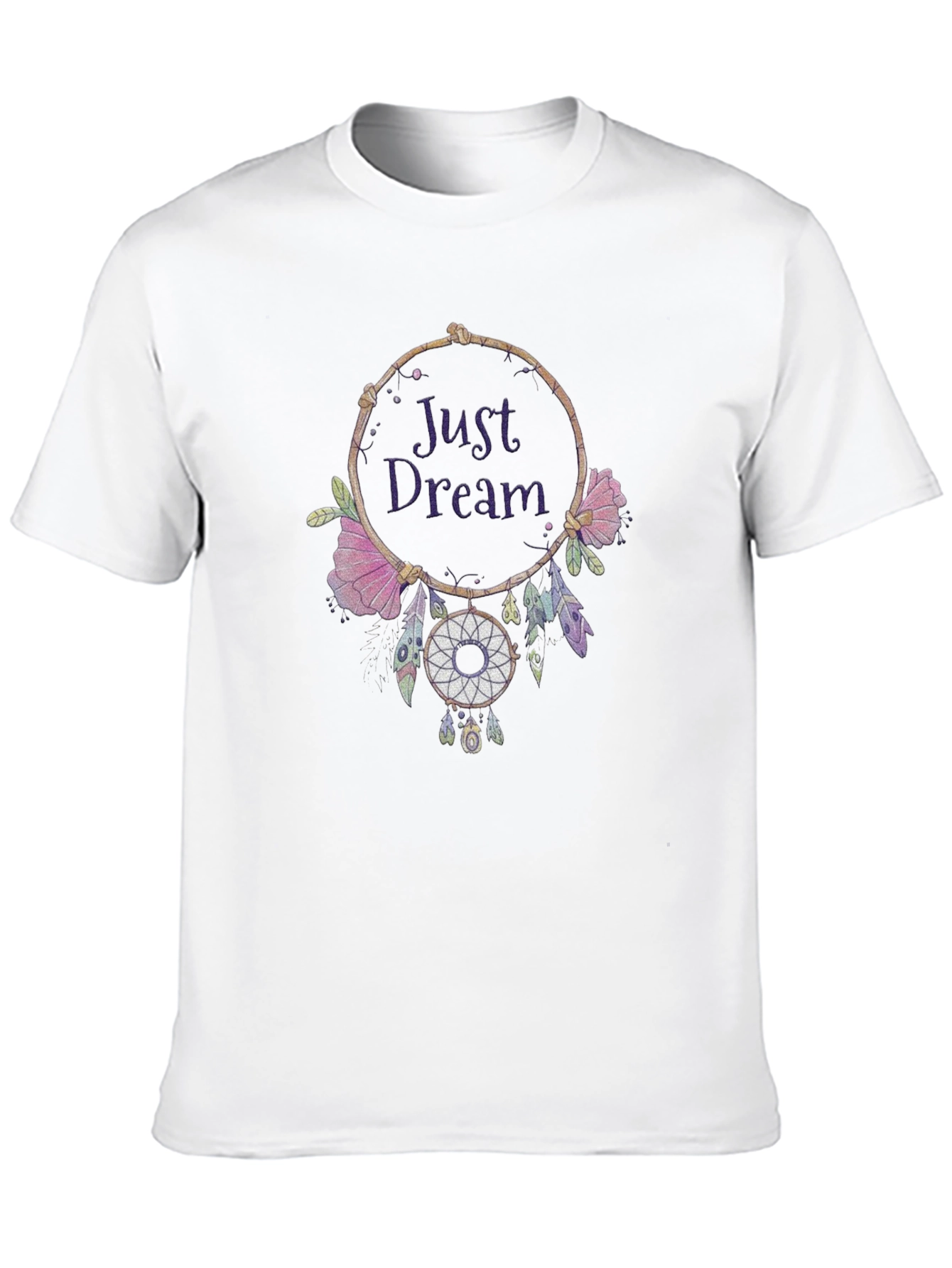Just Dream Dreamcatcher Graphic Tee - Black