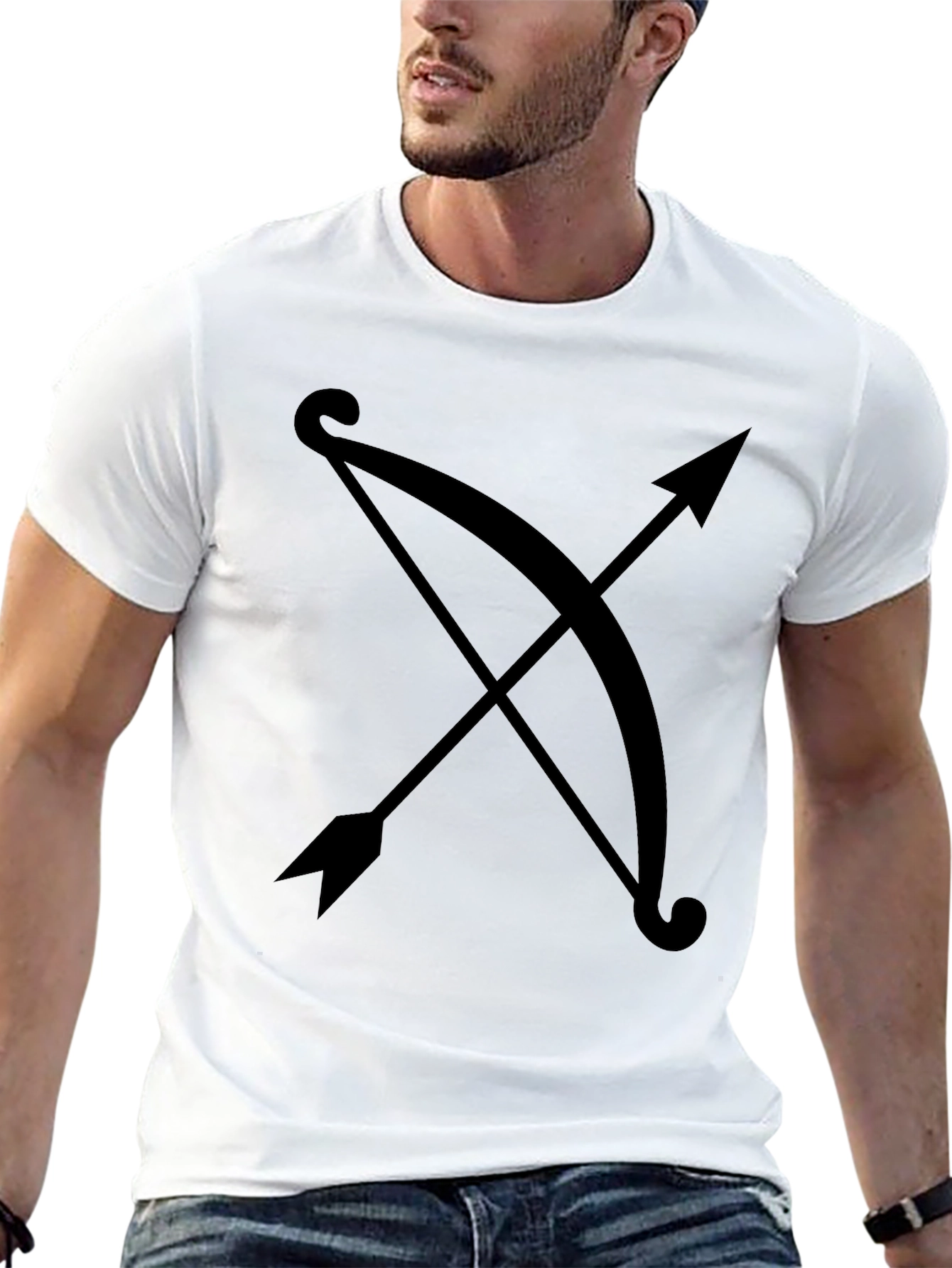Archer Tee - Bow & Arrow Graphic Print T-Shirt