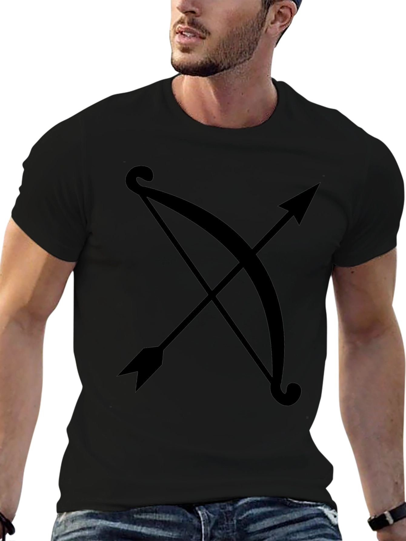 Archer Tee - Bow & Arrow Graphic Print T-Shirt