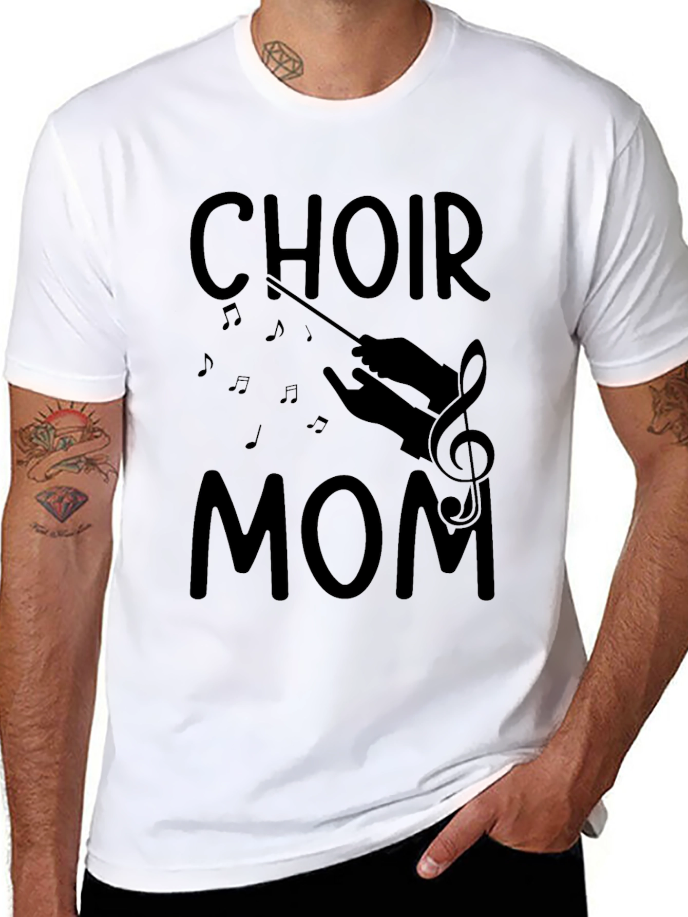 Choir Mom T-Shirt - Music Lover Tee