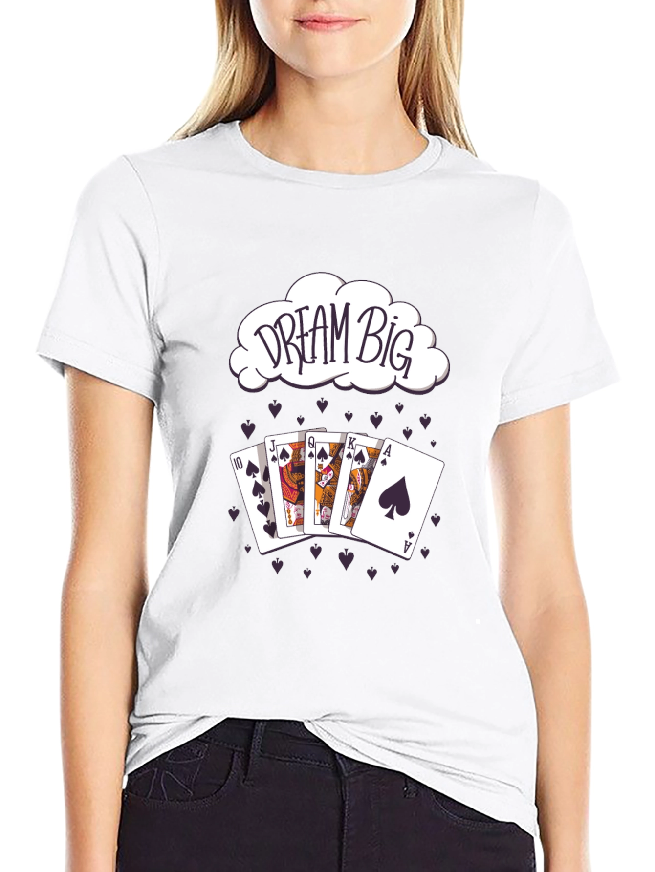 Dream Big Royal Flush Graphic Tee