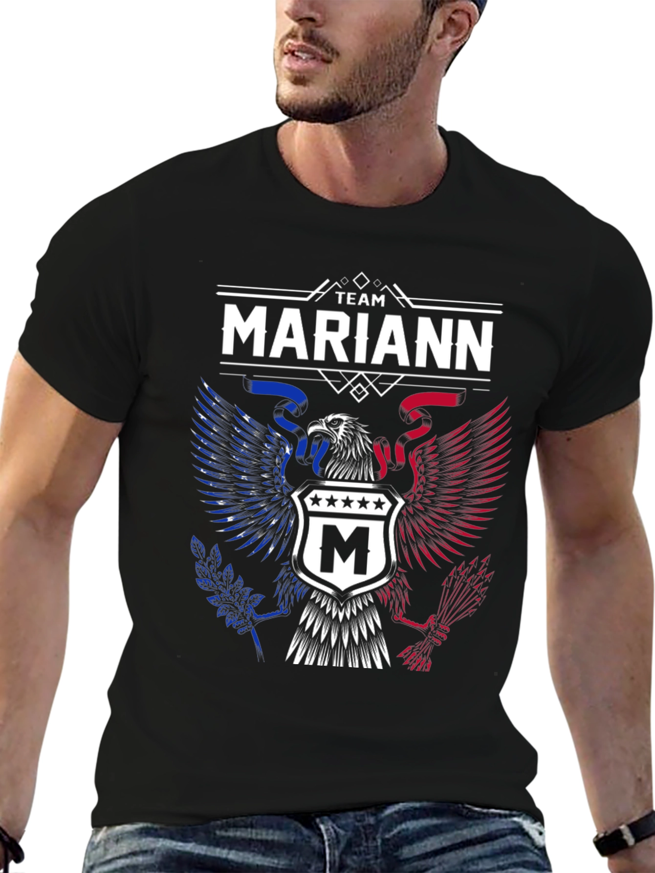 Team Mariann Patriotic Eagle T-Shirt