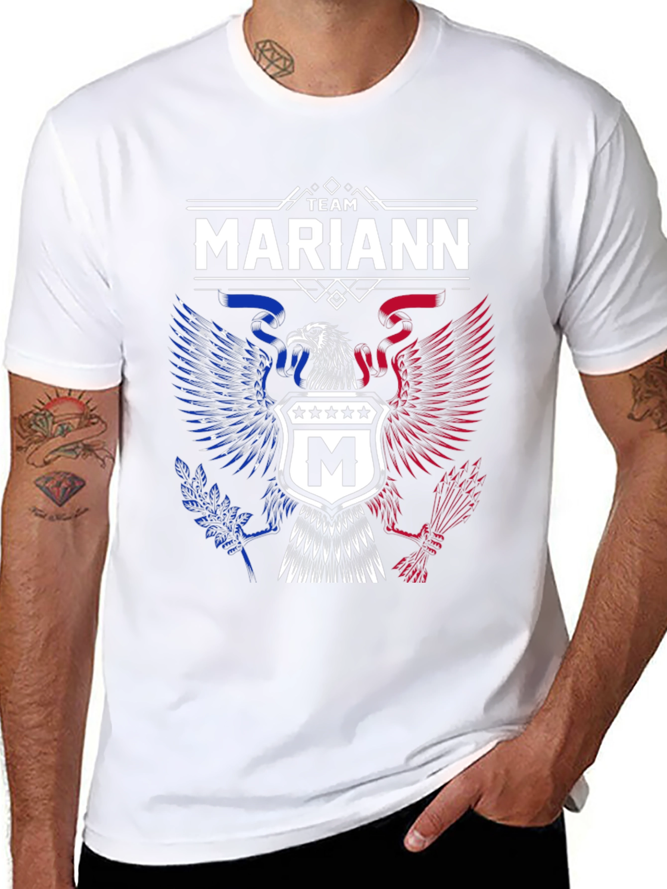 Team Mariann Patriotic Eagle T-Shirt