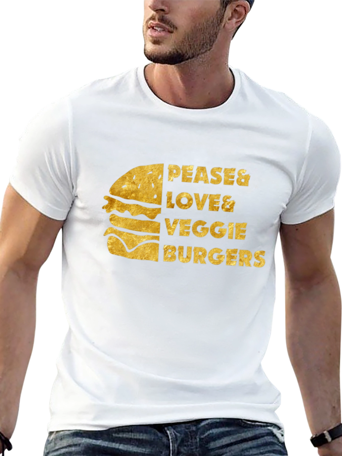 Veggie Burger Graphic T-Shirt