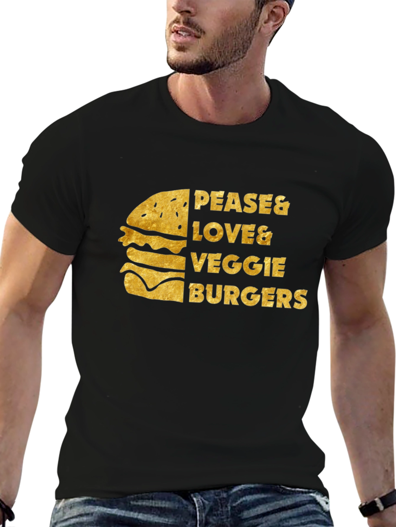 Veggie Burger Graphic T-Shirt