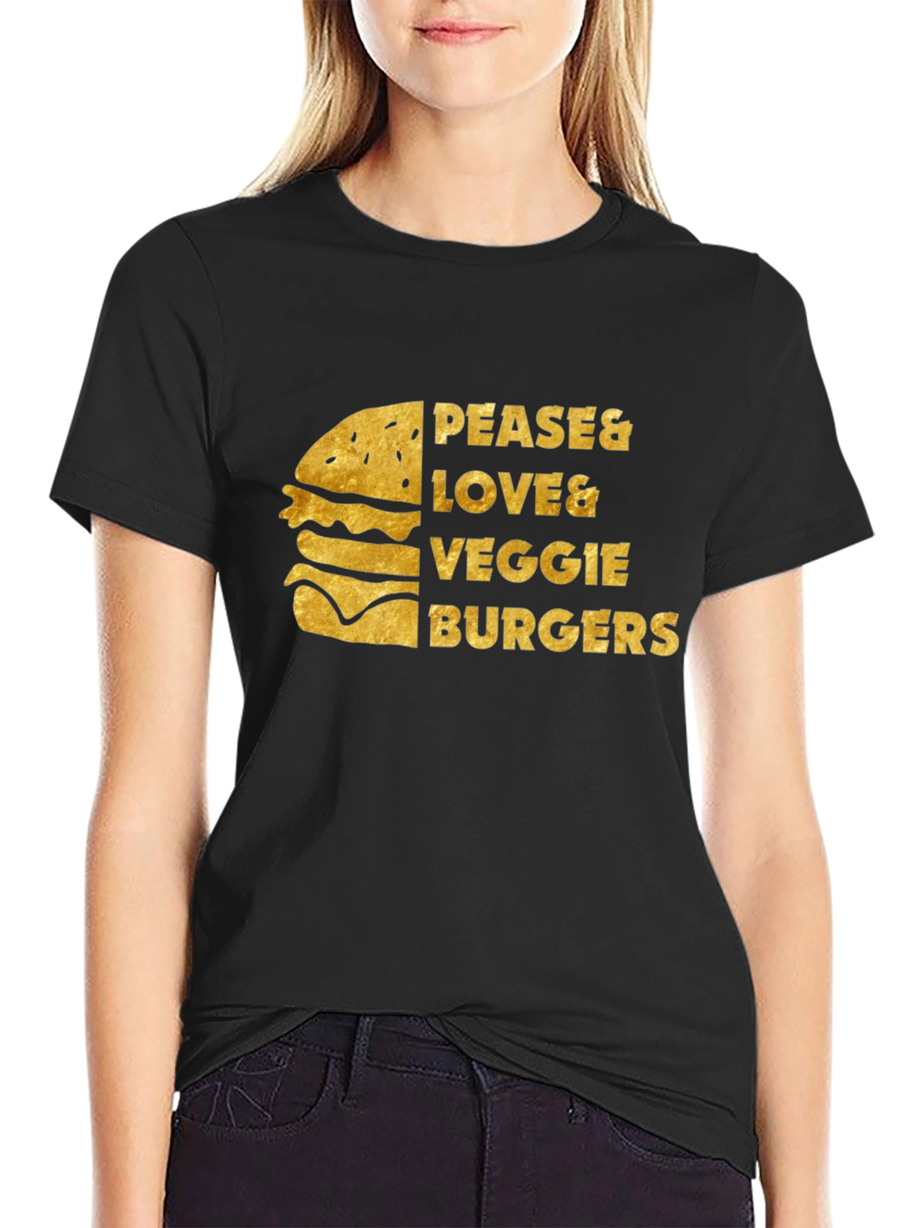 Veggie Burger Graphic T-Shirt