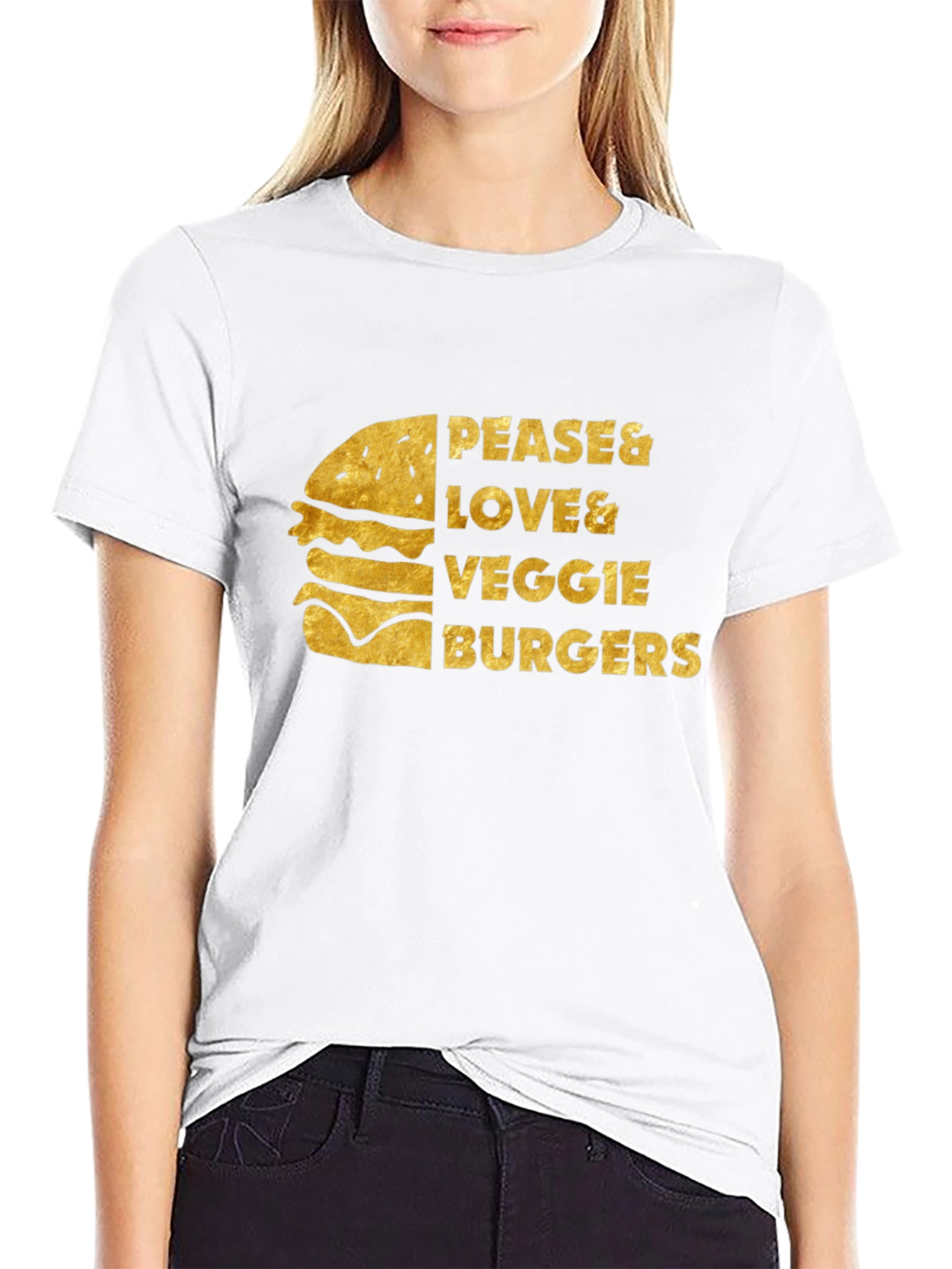 Veggie Burger Graphic T-Shirt