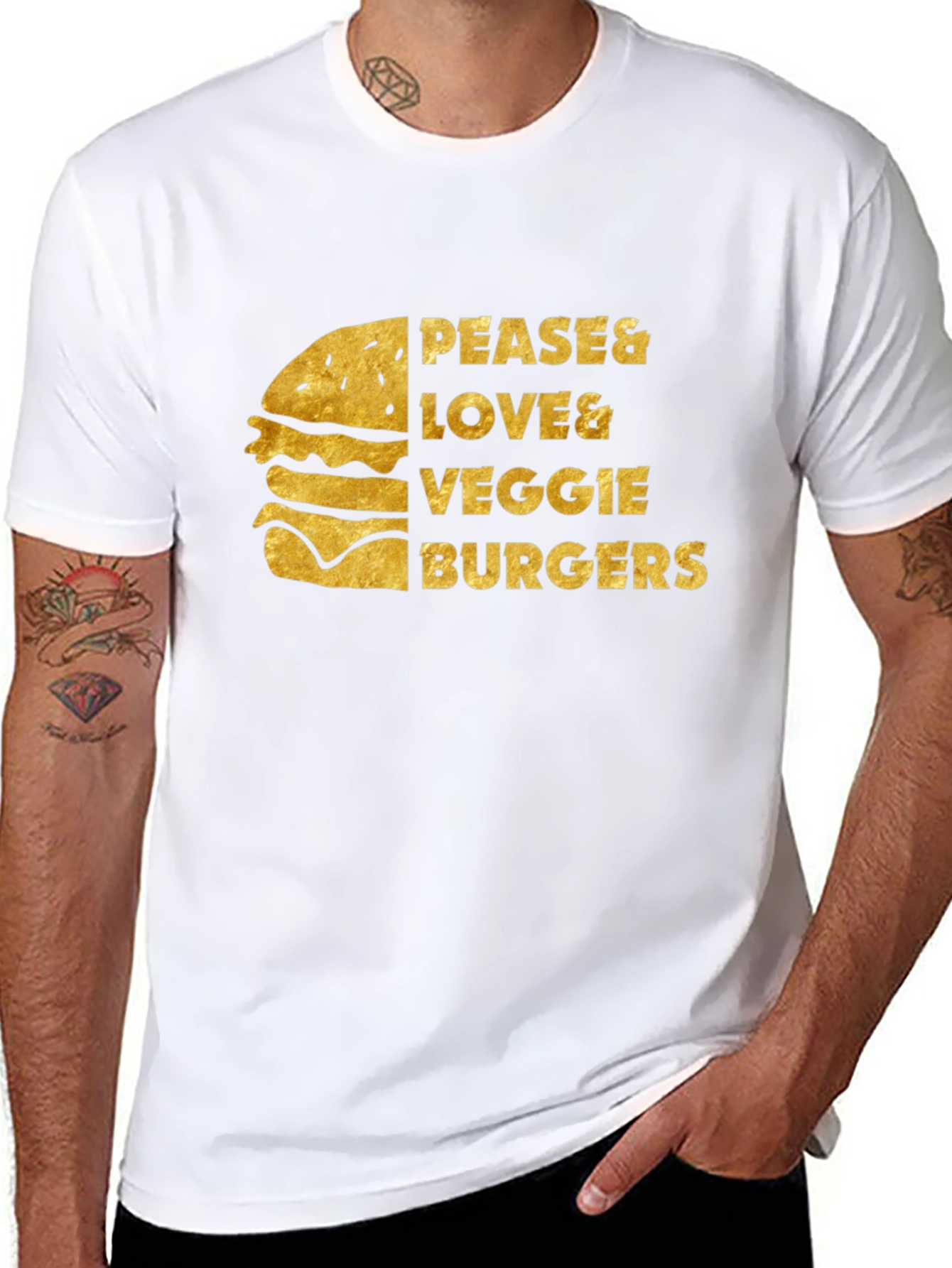 Veggie Burger Graphic T-Shirt