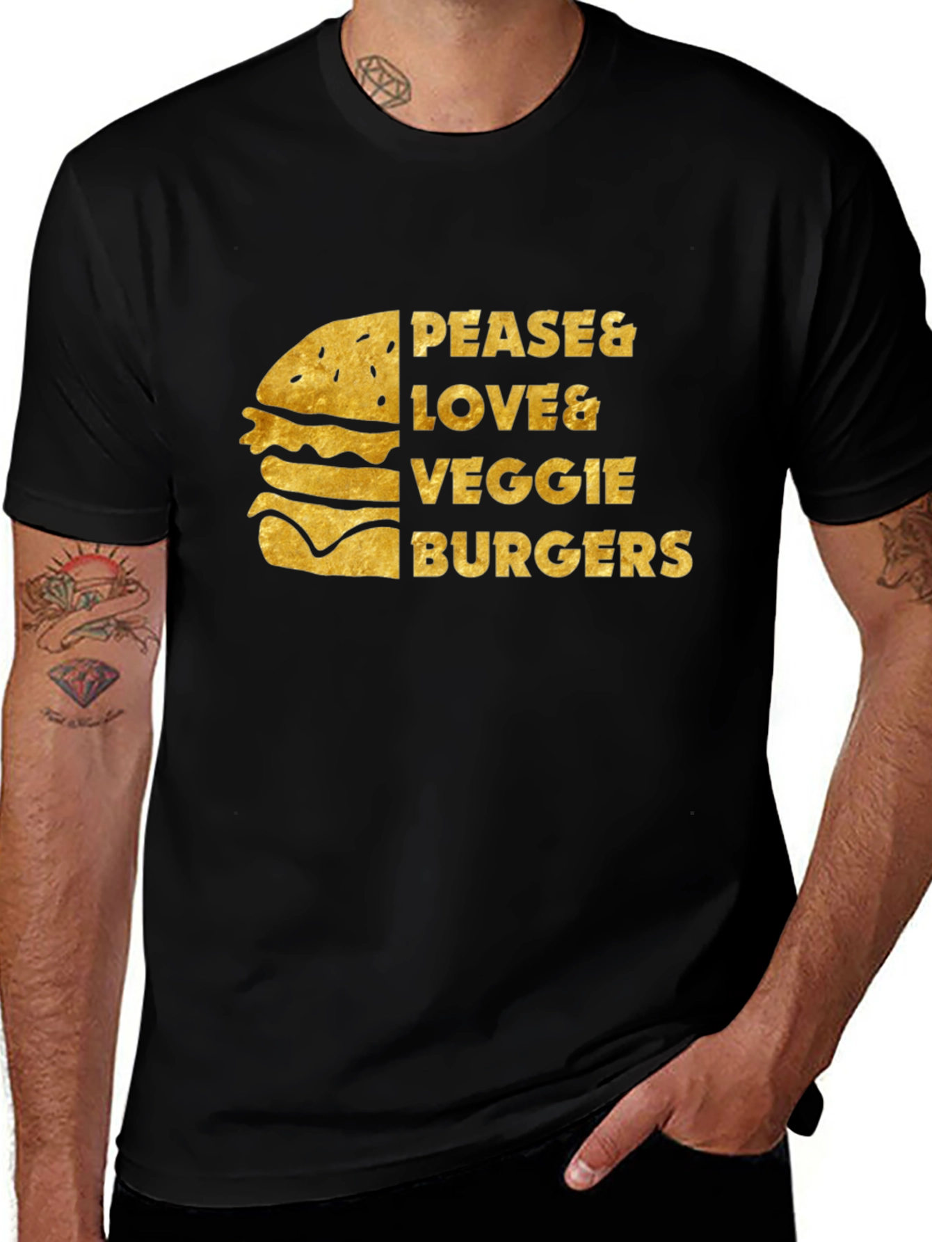 Veggie Burger Graphic T-Shirt