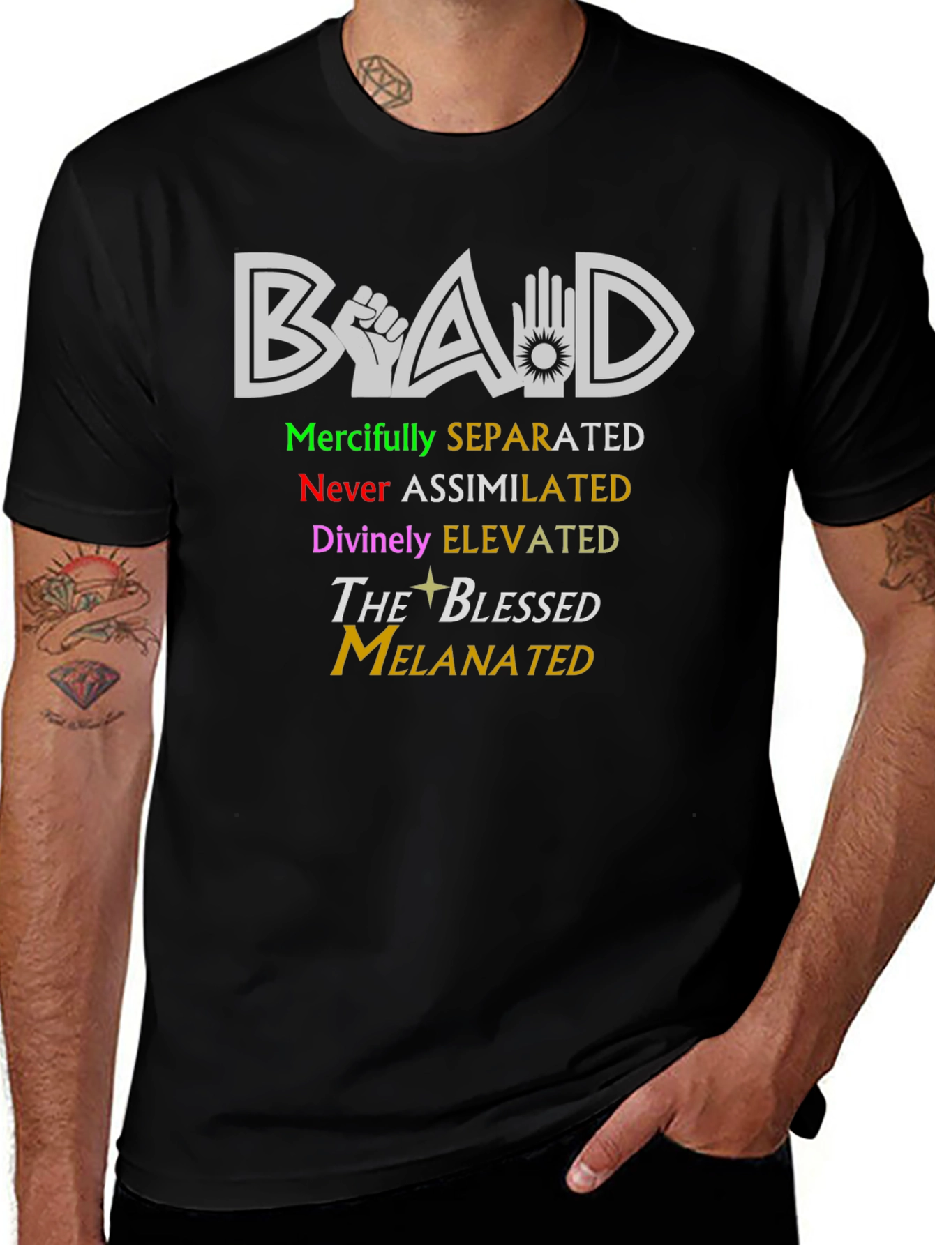 Black Power Melanated T-Shirt