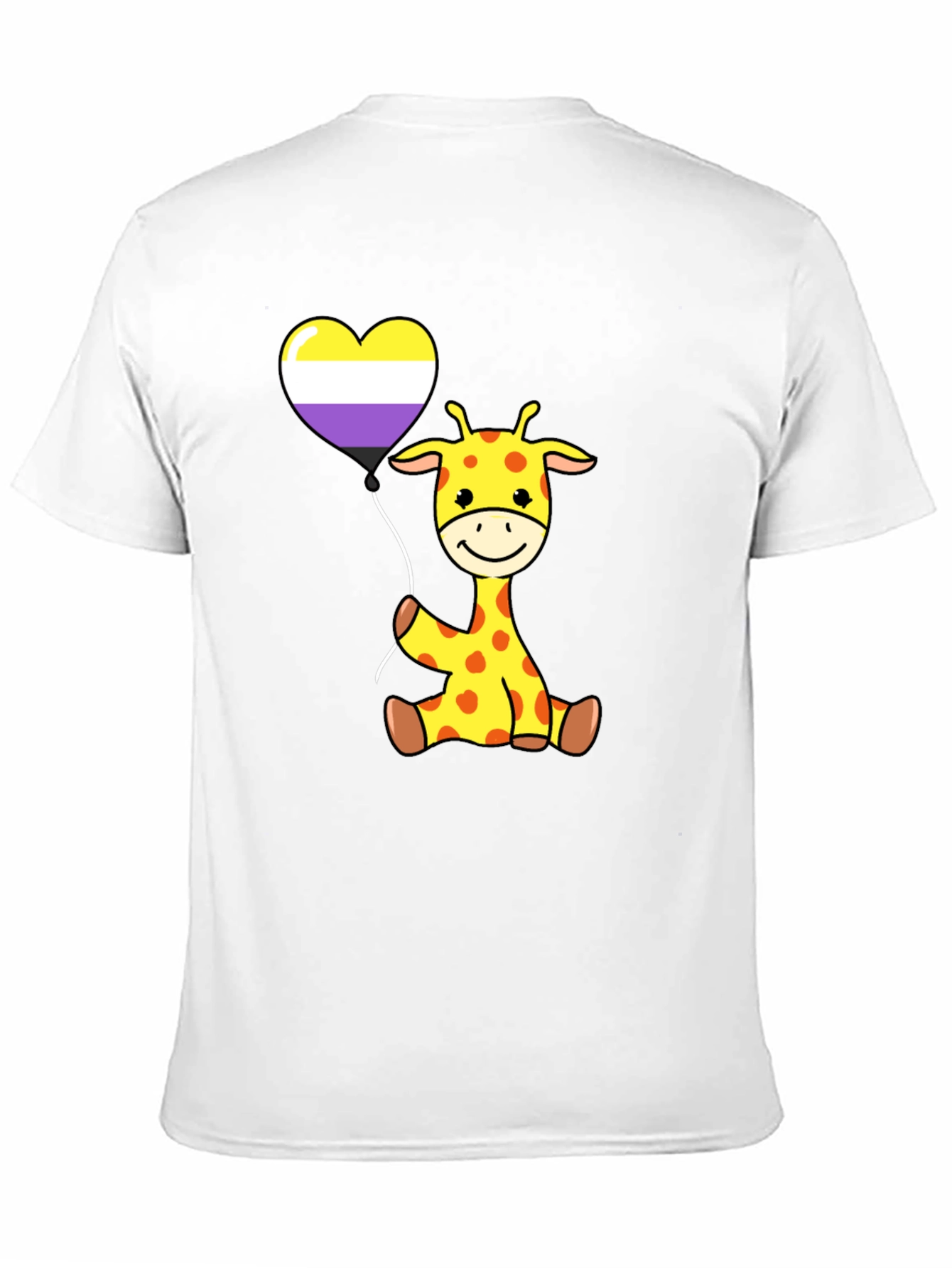 Giraffe Heart Balloon T-Shirt