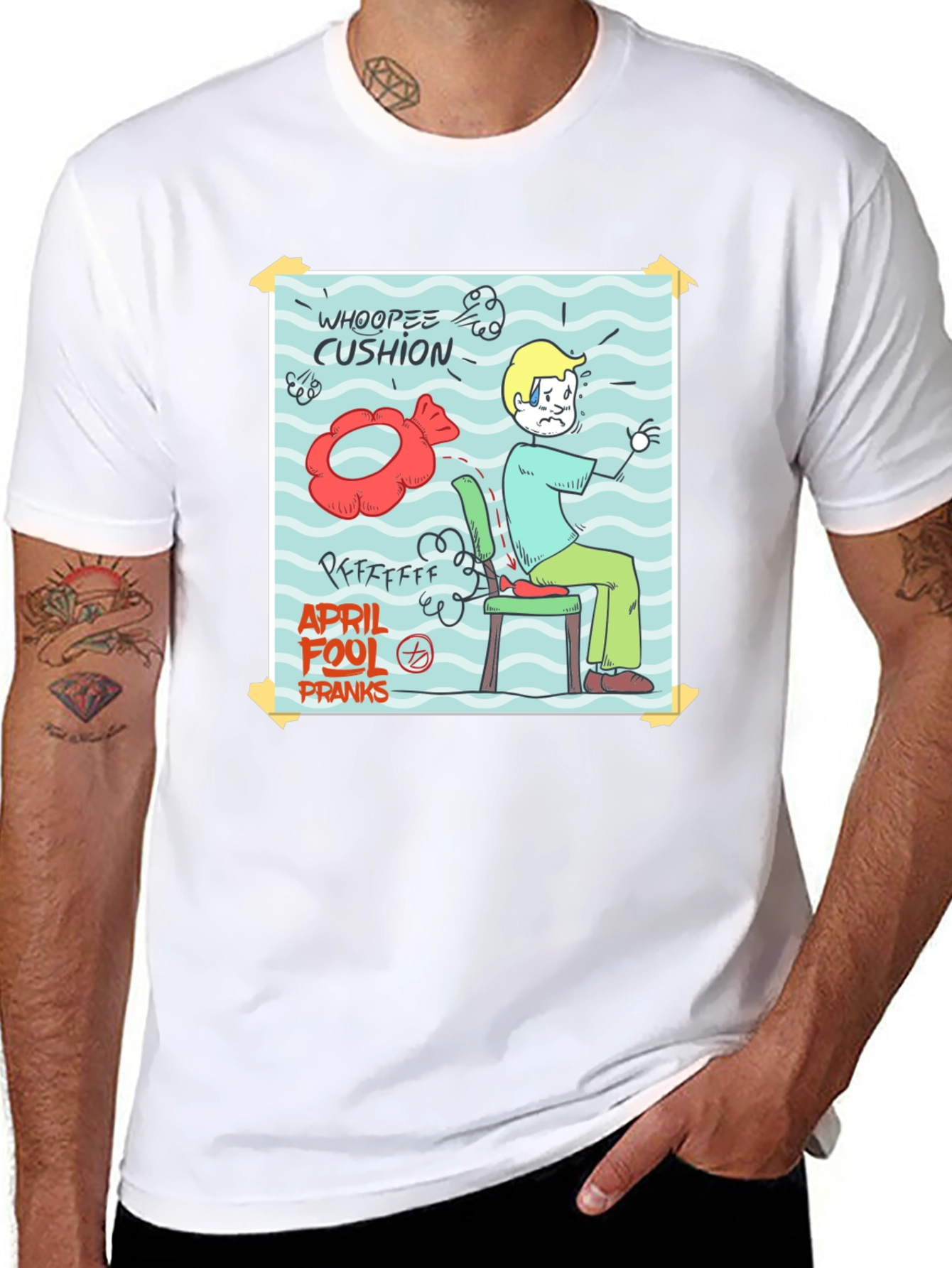 Whoopee Cushion Gag Gift T-Shirt